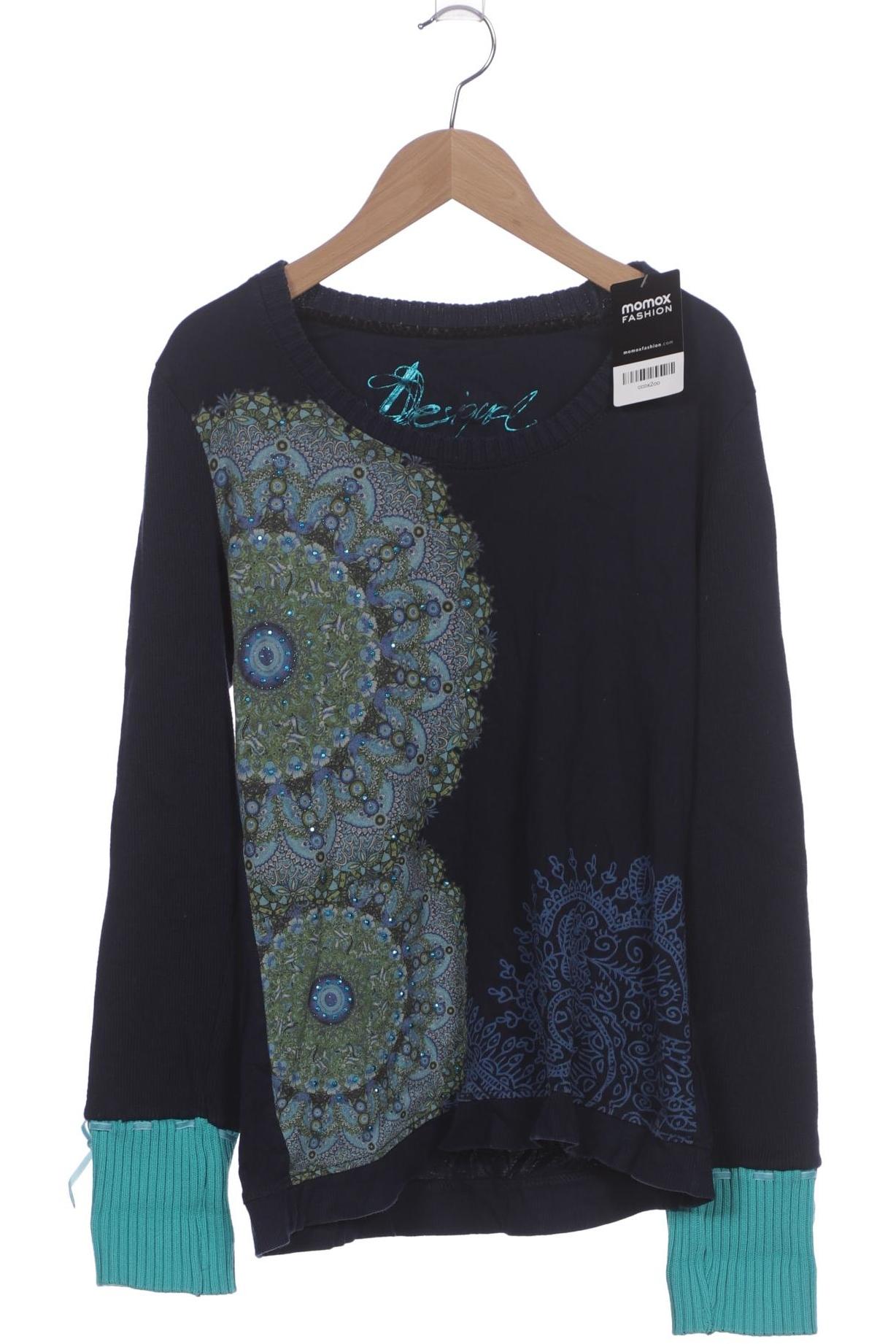 

Desigual Damen Pullover, marineblau, Gr. 42