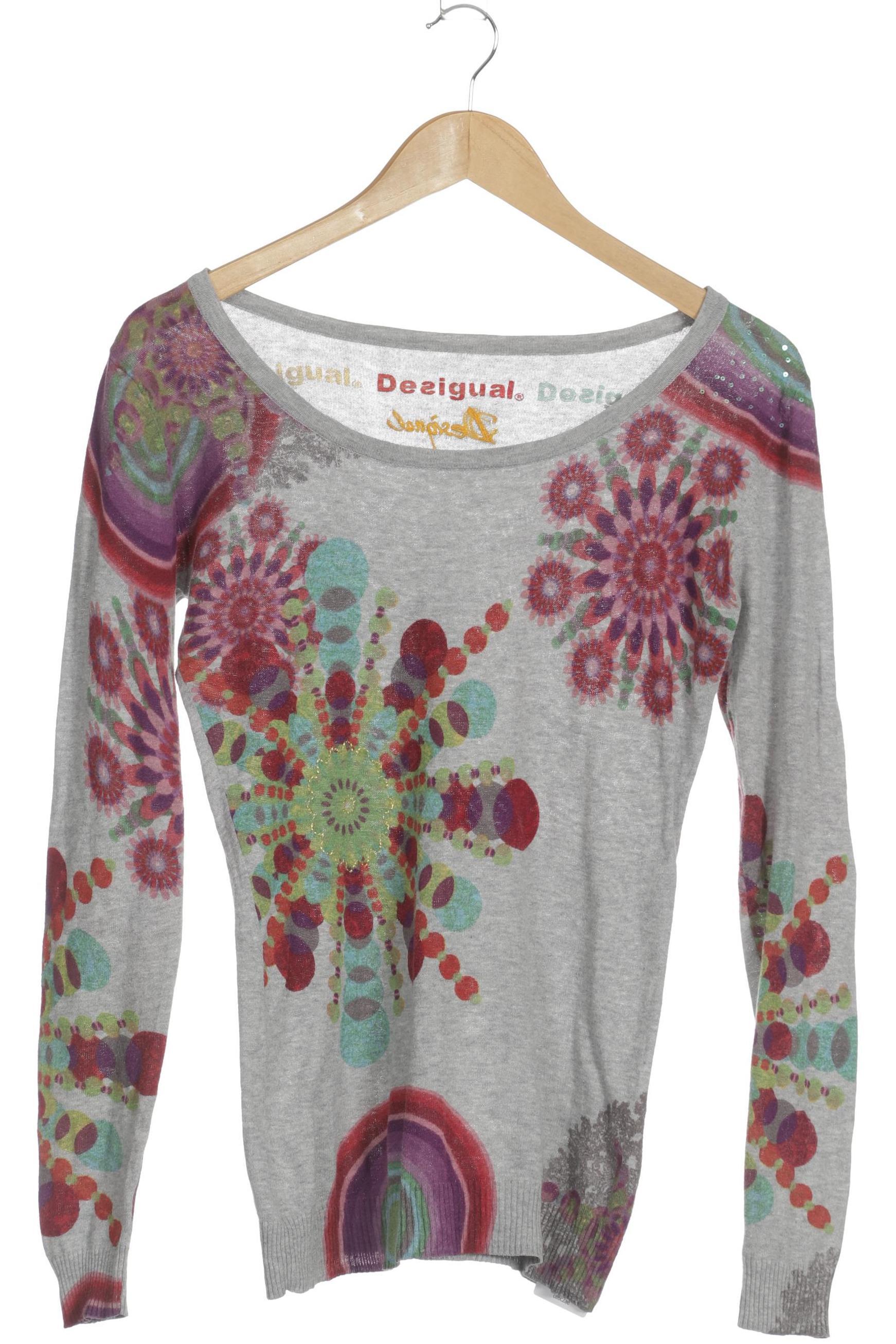 

Desigual Damen Pullover, grau, Gr.