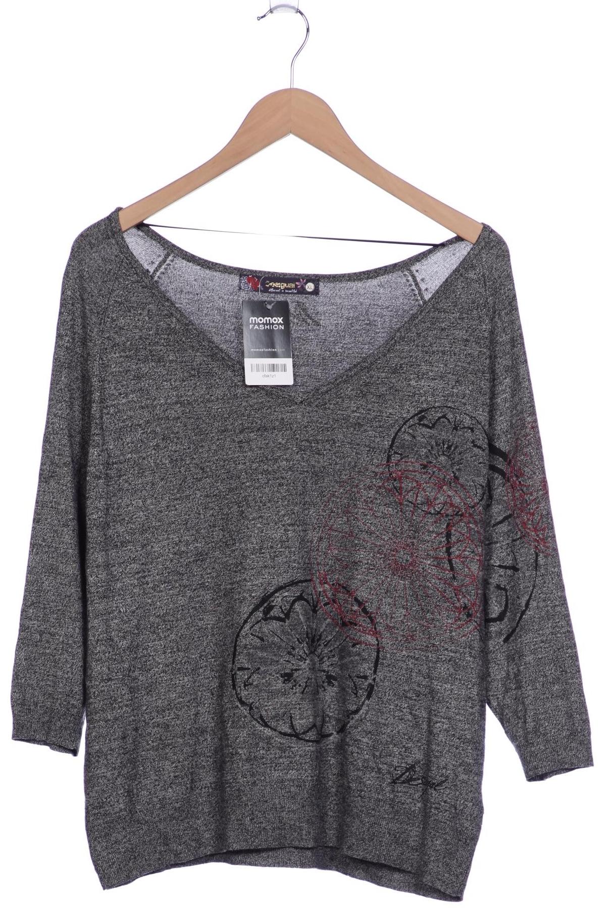 

Desigual Damen Pullover, grau, Gr. 44