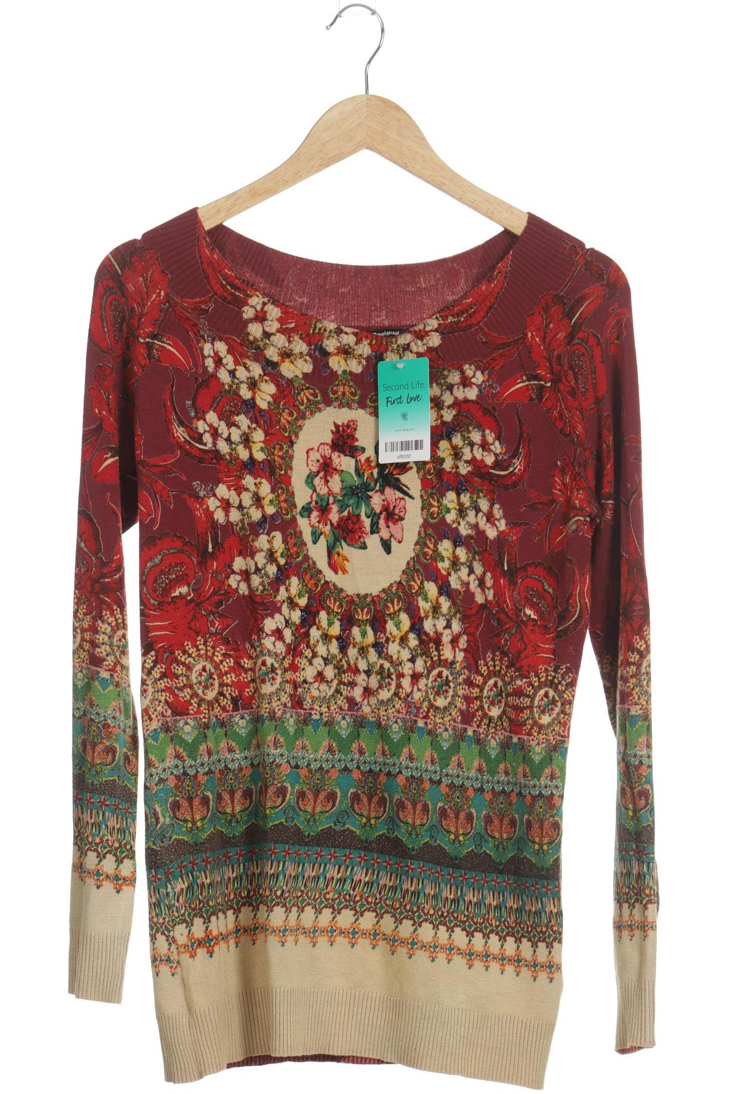 

Desigual Damen Pullover, rot, Gr.