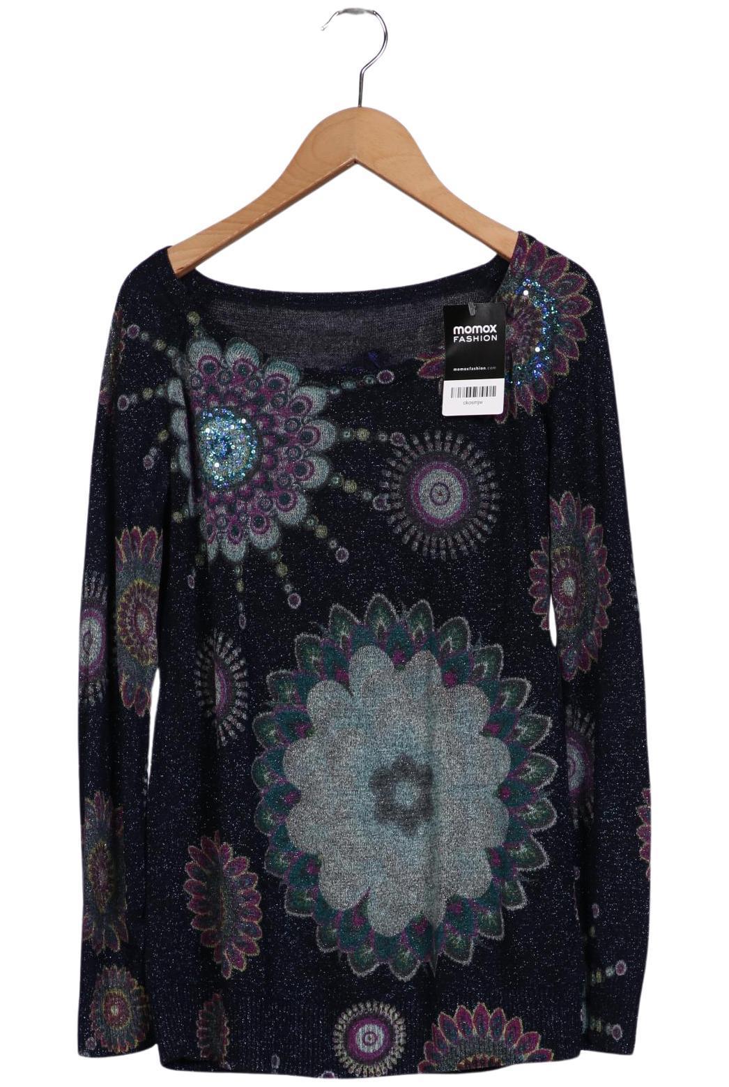 

Desigual Damen Pullover, marineblau, Gr. 42