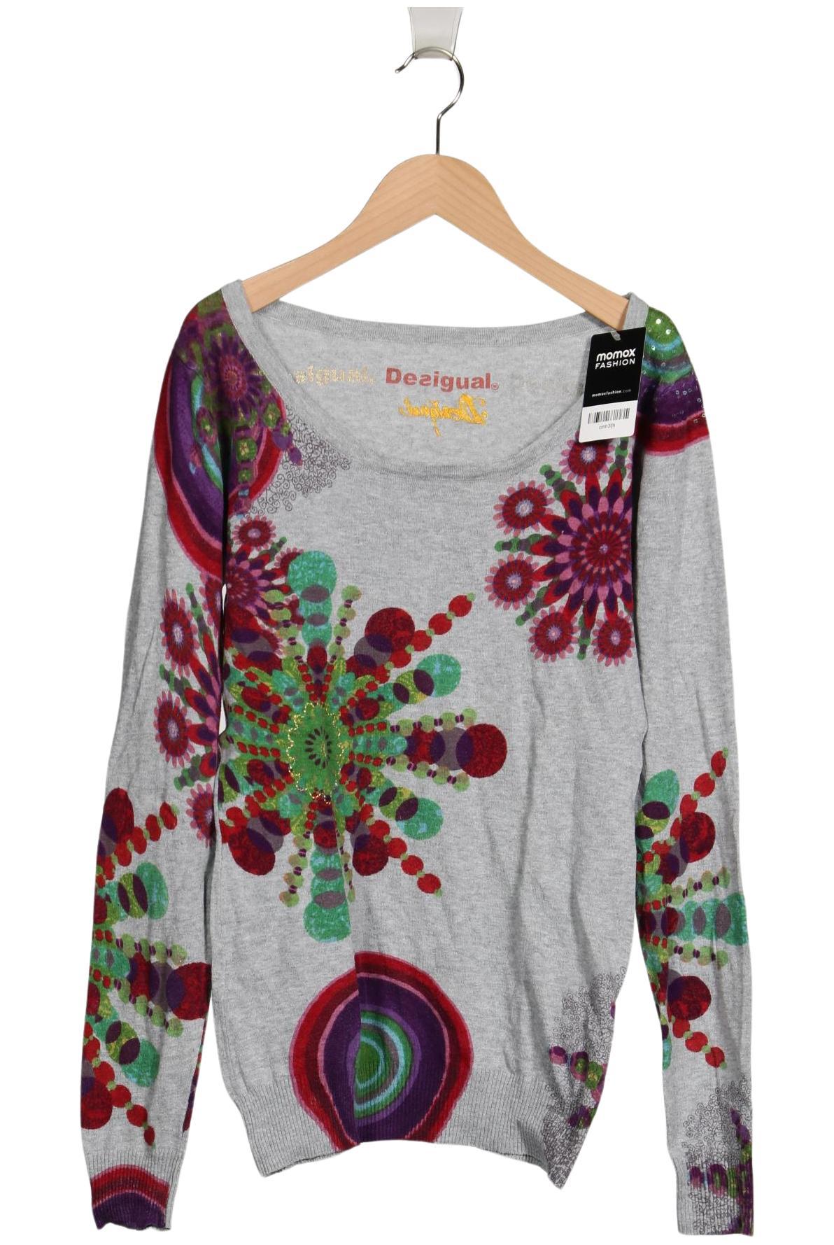 

Desigual Damen Pullover, grau, Gr. 42