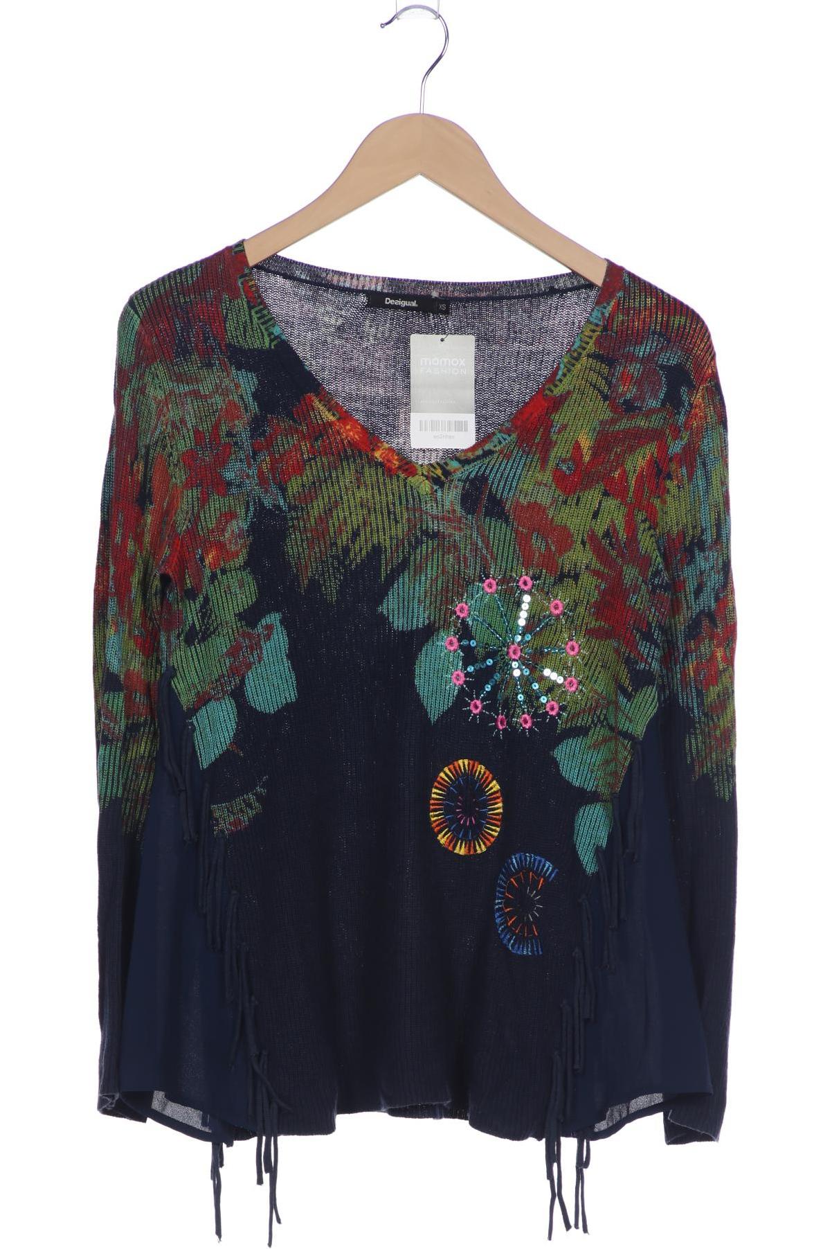 

Desigual Damen Pullover, marineblau, Gr. 34