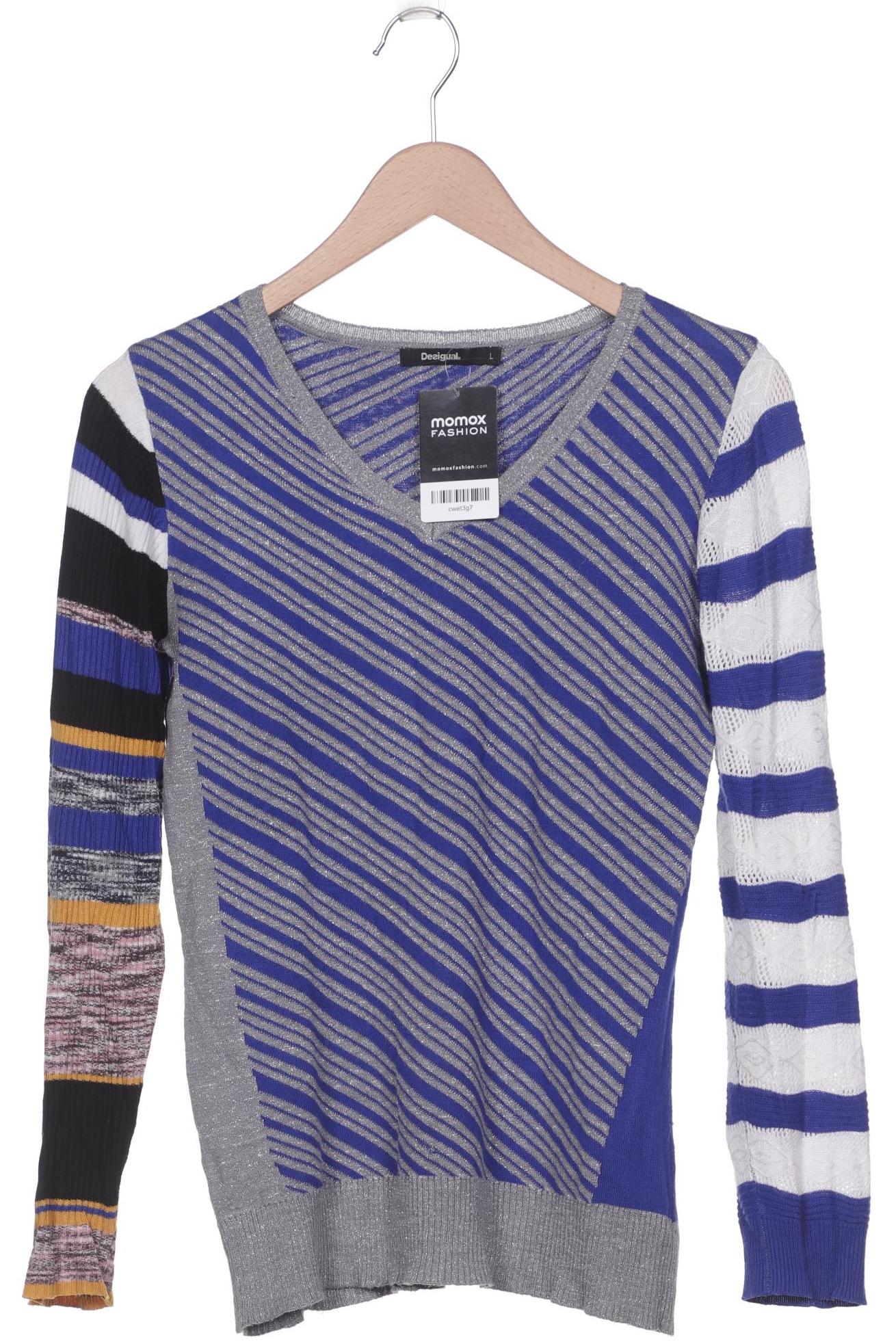 

Desigual Damen Pullover, blau