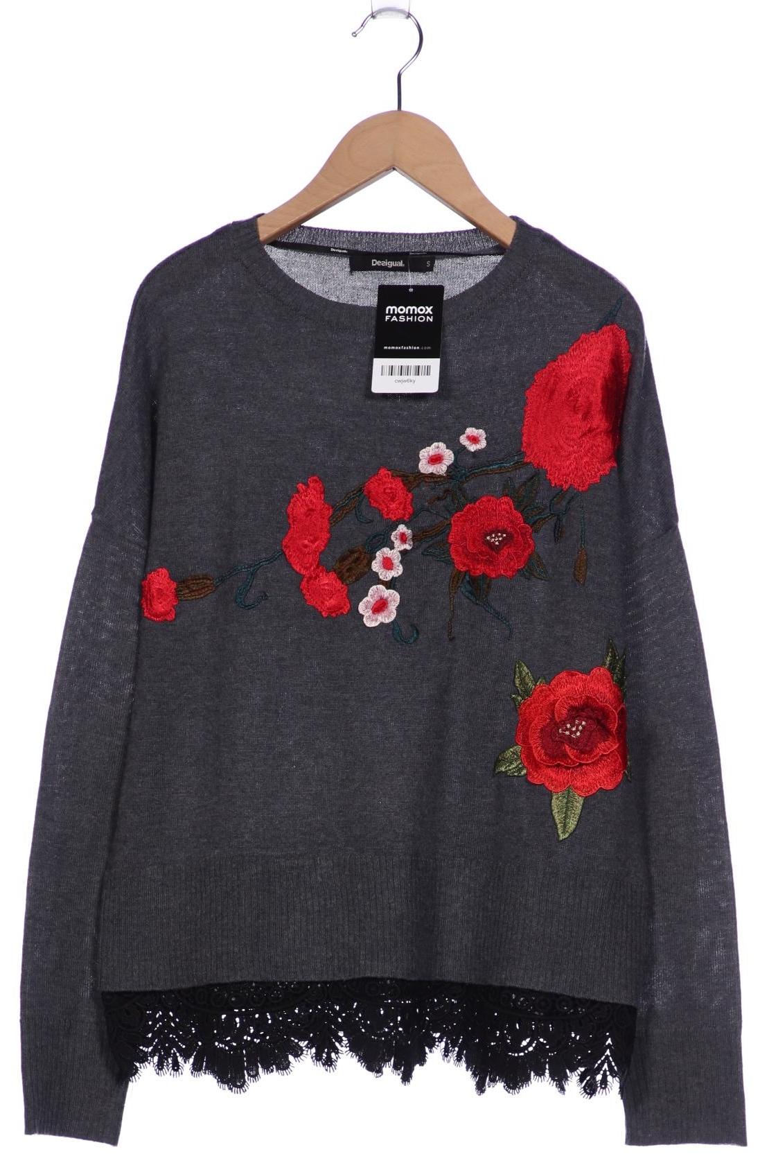

Desigual Damen Pullover, grau, Gr. 36