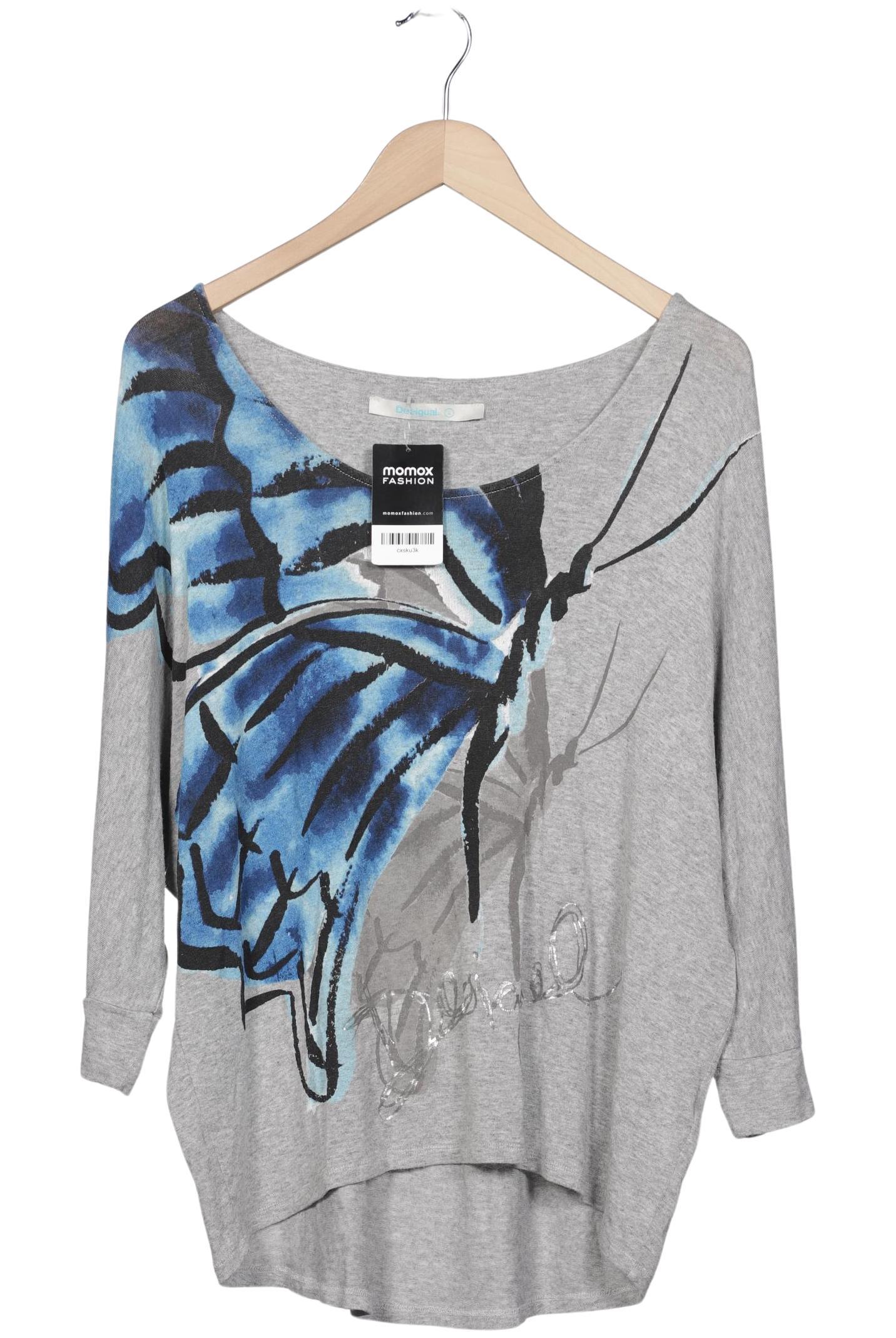 

Desigual Damen Pullover, grau, Gr. 42
