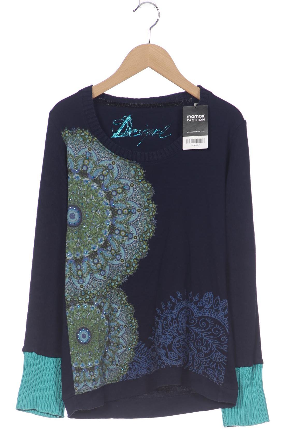 

Desigual Damen Pullover, marineblau, Gr. 38