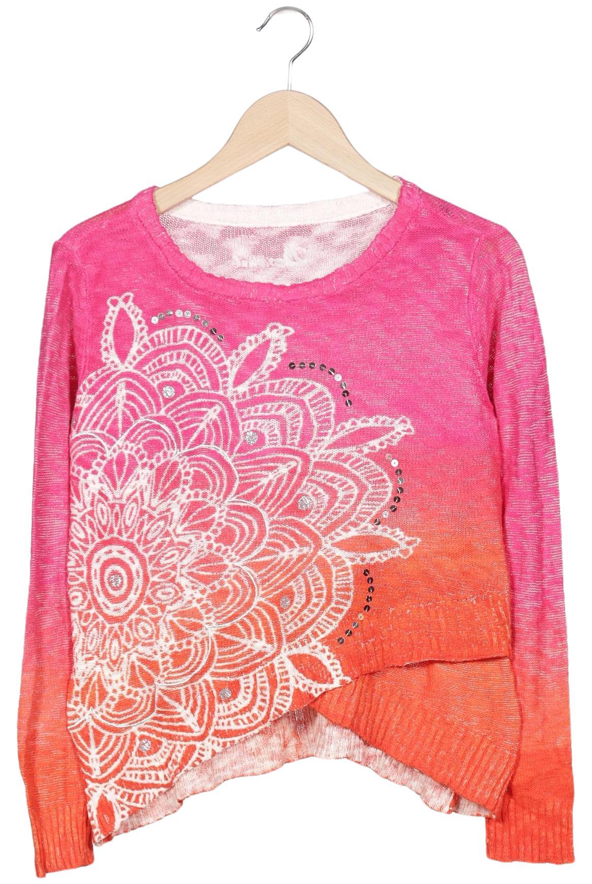 

Desigual Damen Pullover, pink, Gr. 36