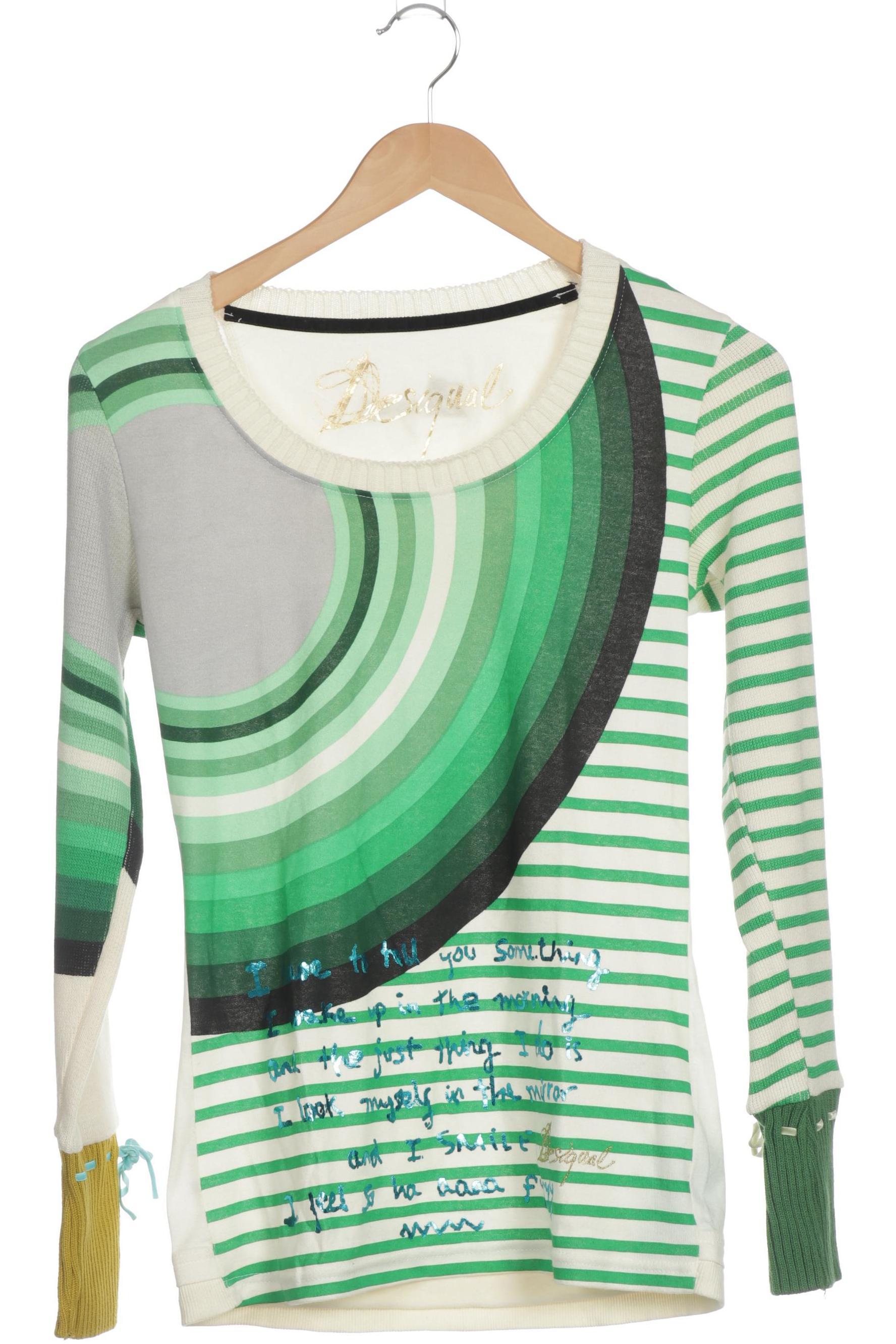 

Desigual Damen Pullover, grün, Gr.