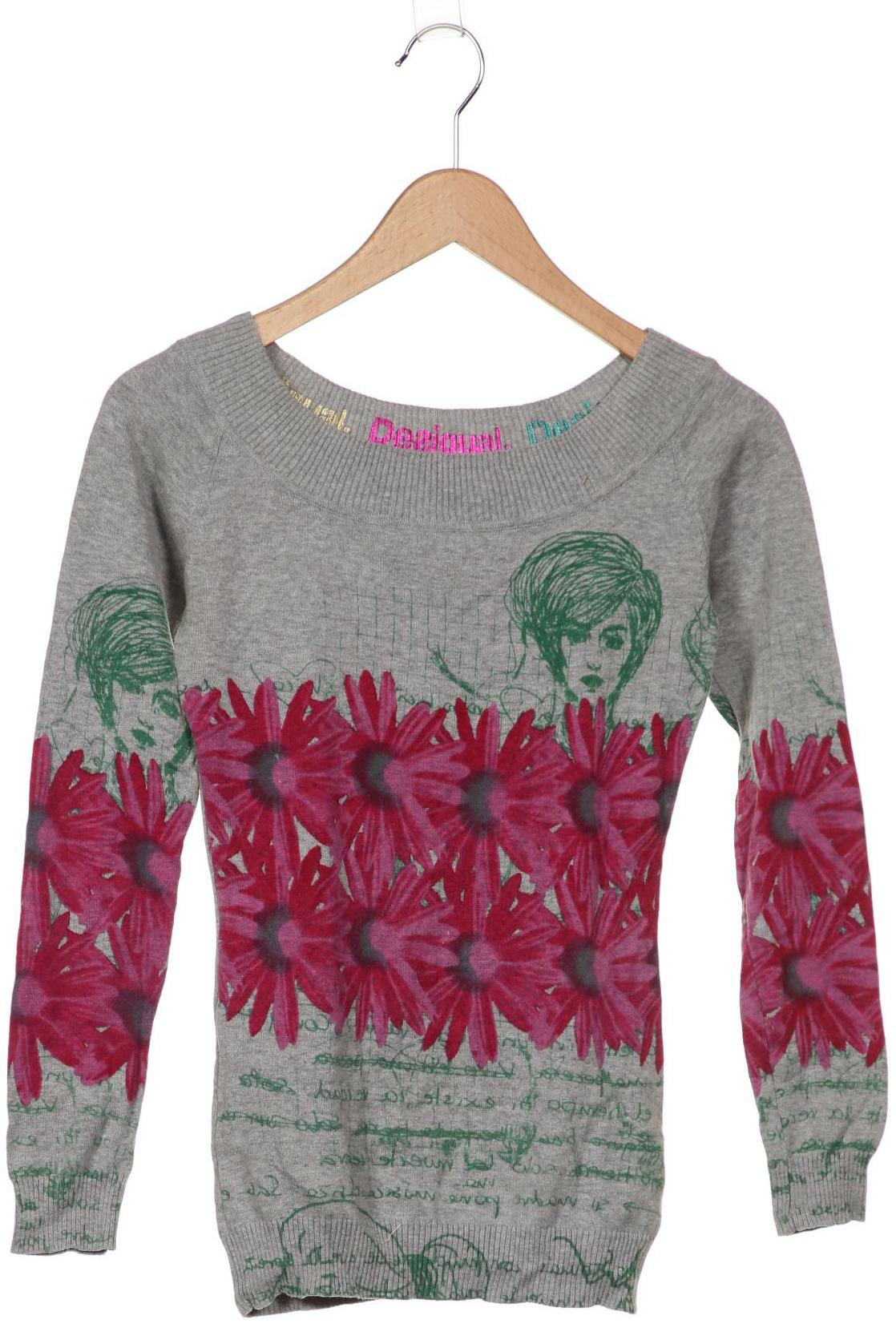 

Desigual Damen Pullover, grau