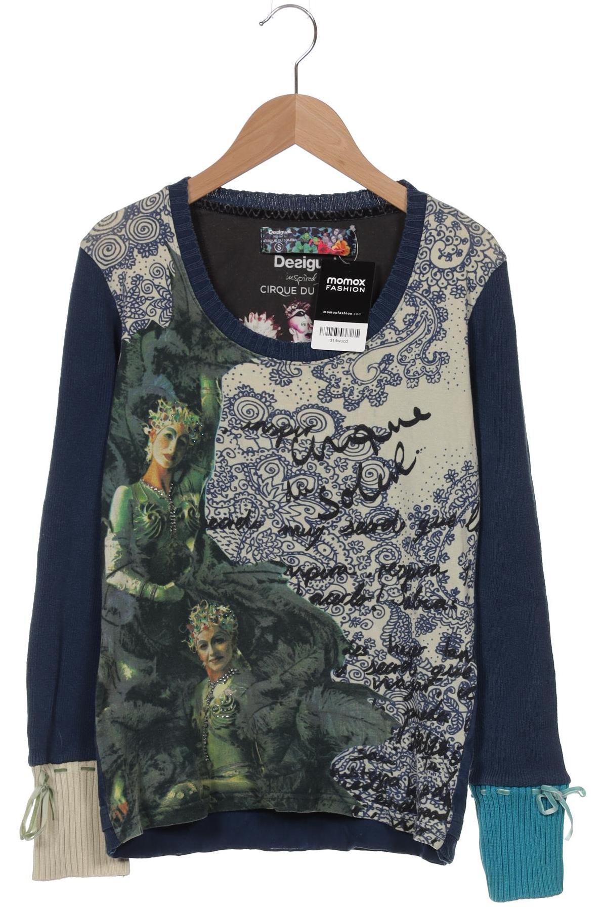 

Desigual Damen Pullover, marineblau, Gr. 36