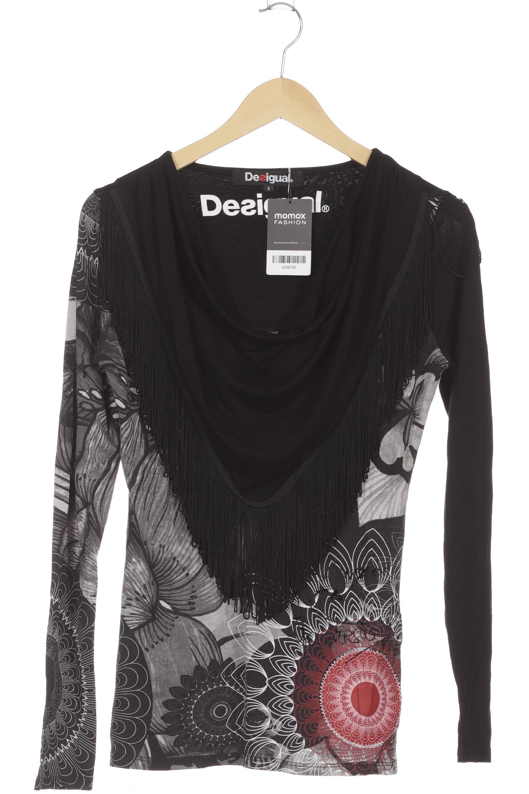 

Desigual Damen Langarmshirt, schwarz, Gr.