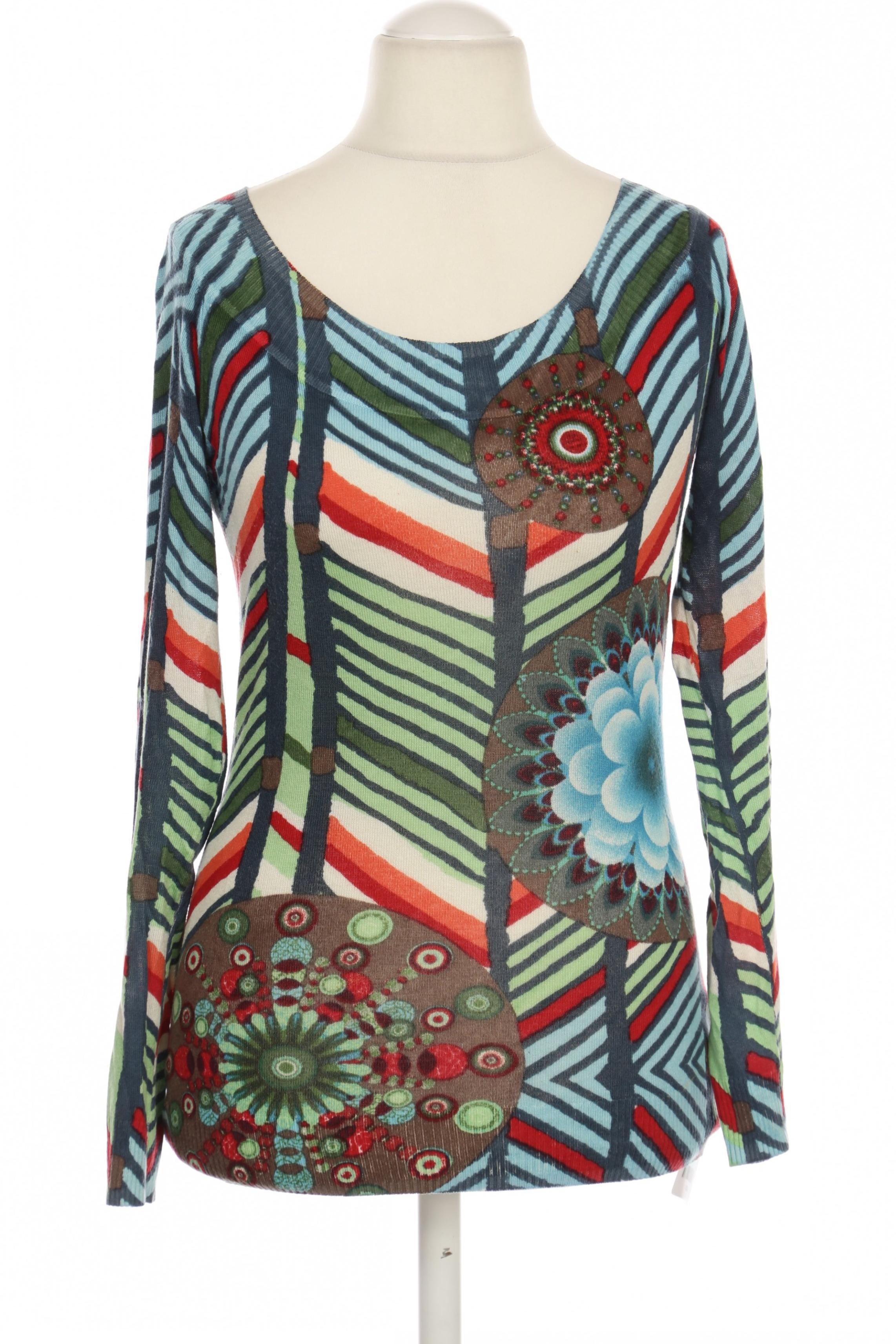 

Desigual Damen Pullover, blau, Gr.