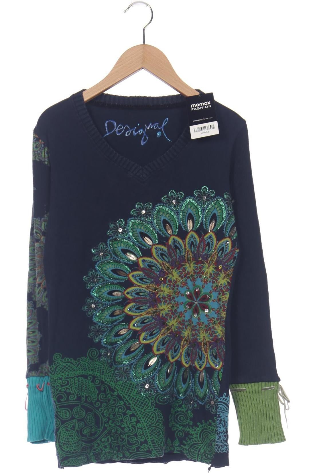 

Desigual Damen Pullover, marineblau, Gr. 38