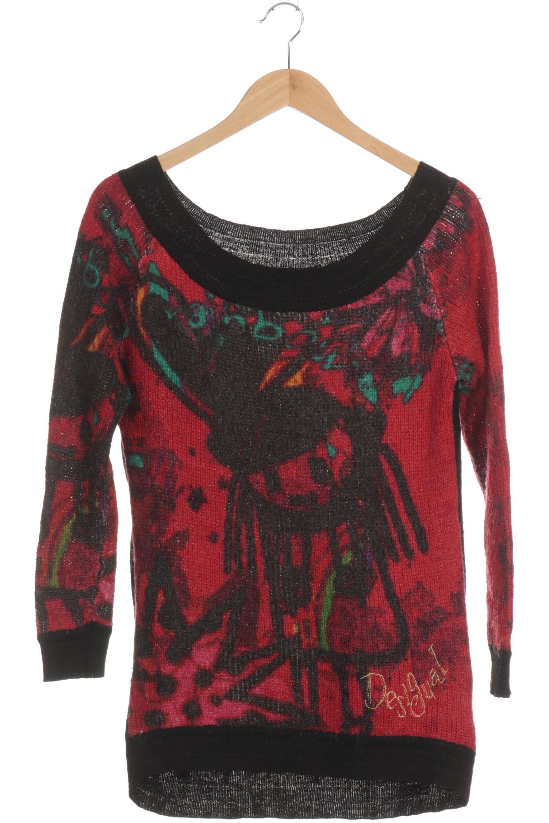 

Desigual Damen Pullover, rot, Gr.