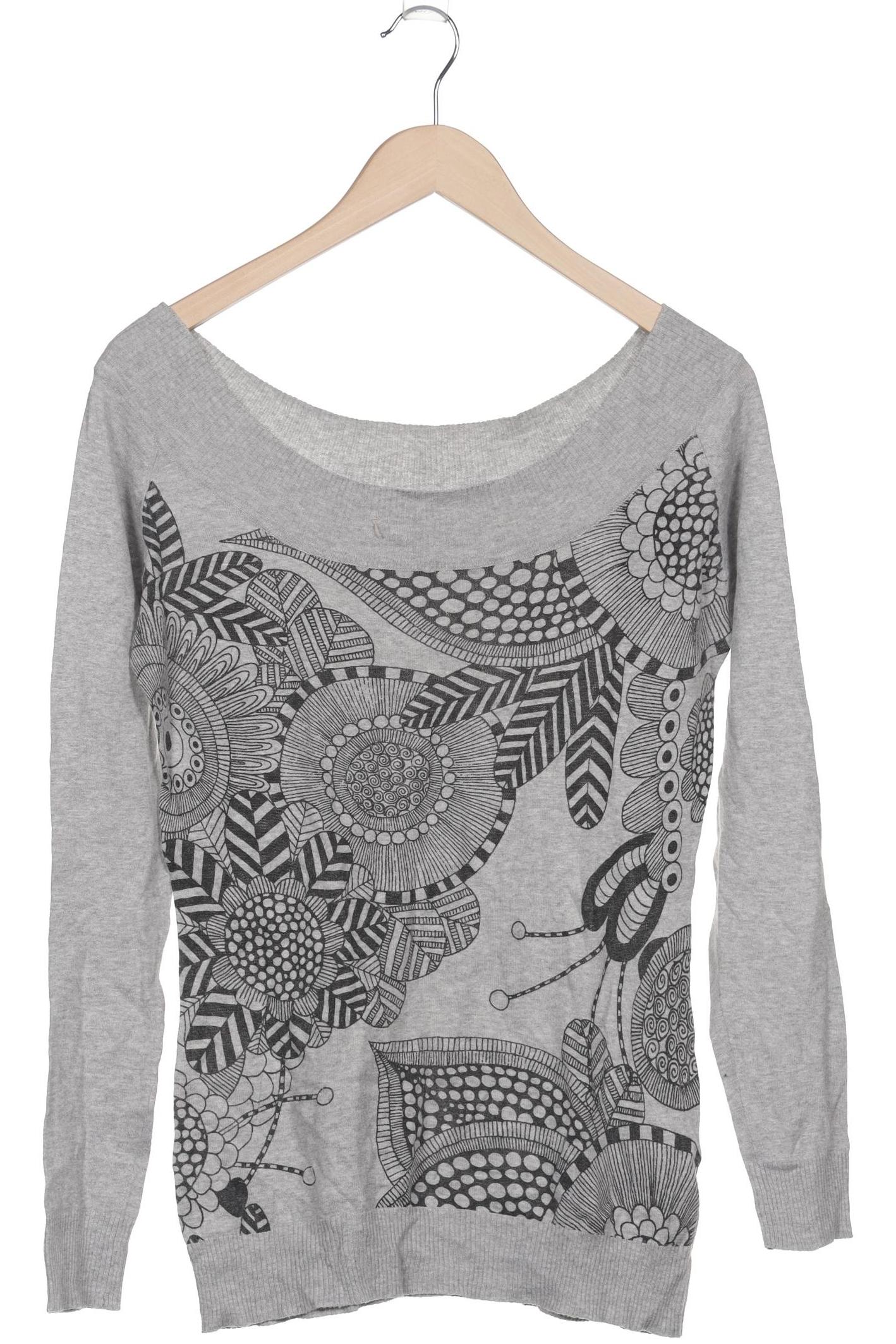 

Desigual Damen Pullover, grau, Gr. 42