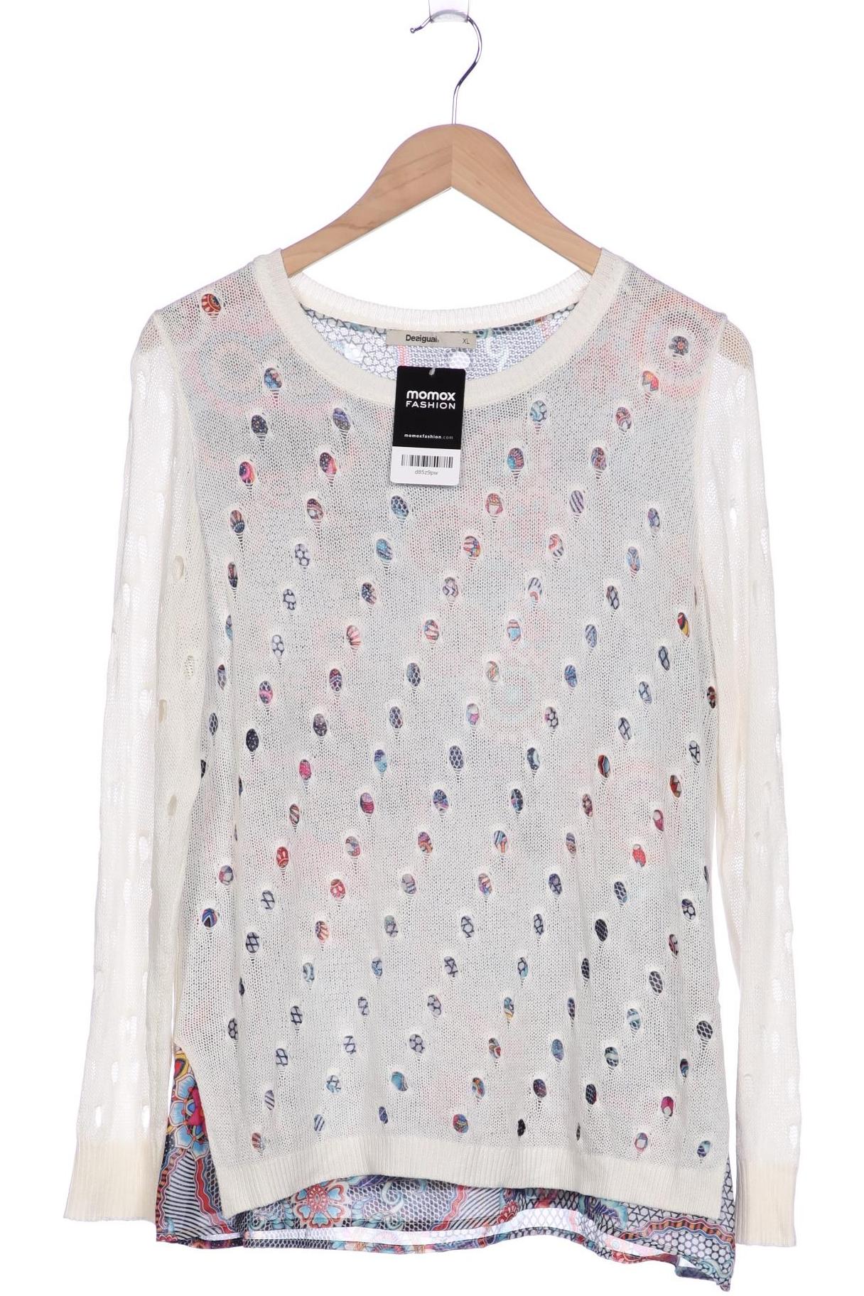 

Desigual Damen Pullover, weiß, Gr. 44