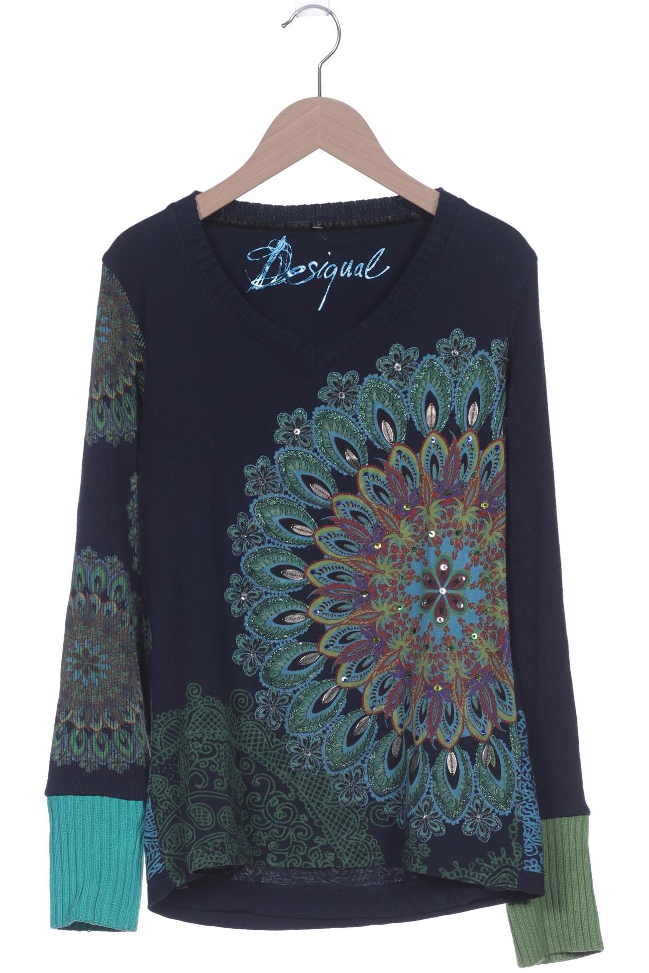 

Desigual Damen Pullover, marineblau, Gr. 36