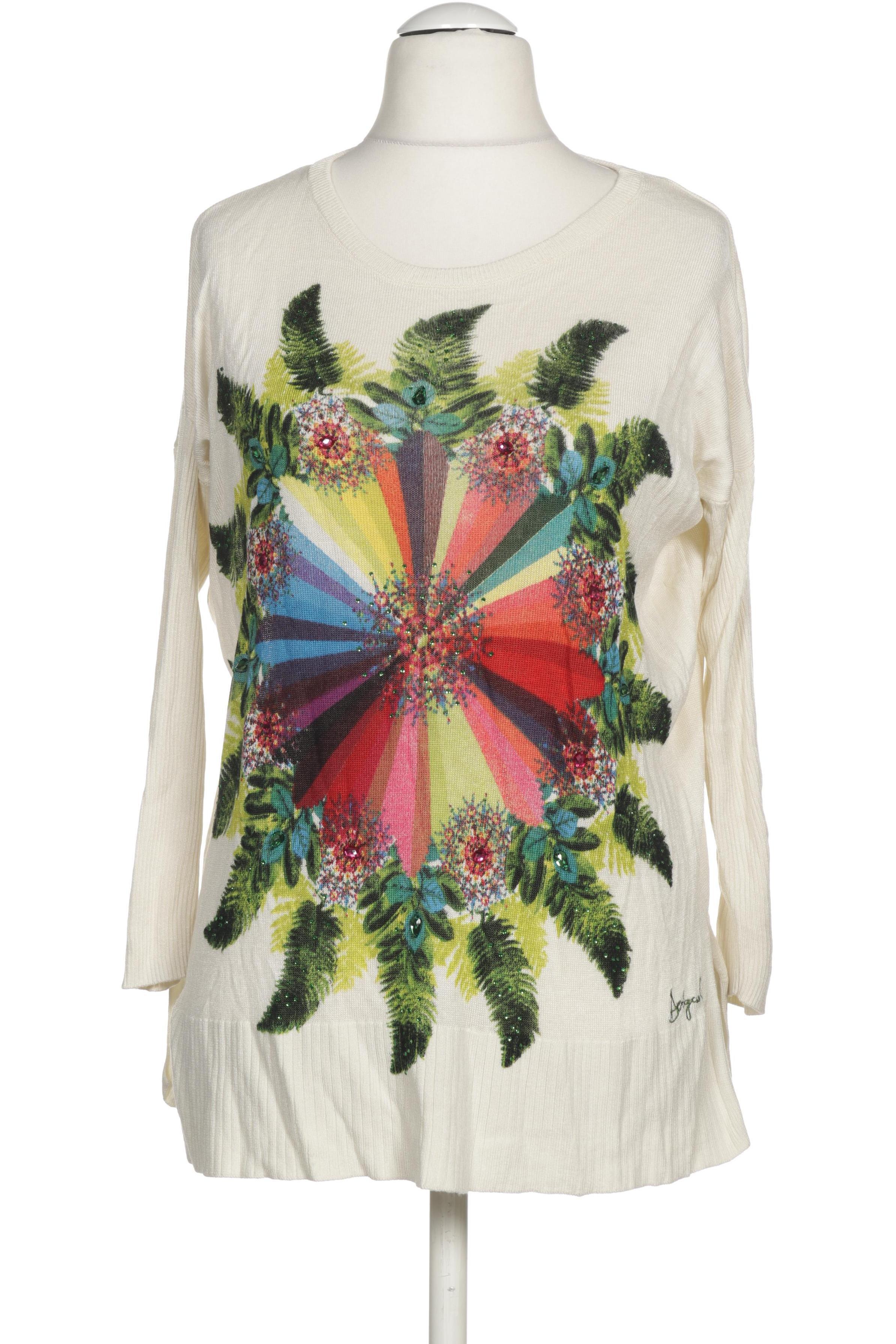 

Desigual Damen Pullover, beige, Gr.