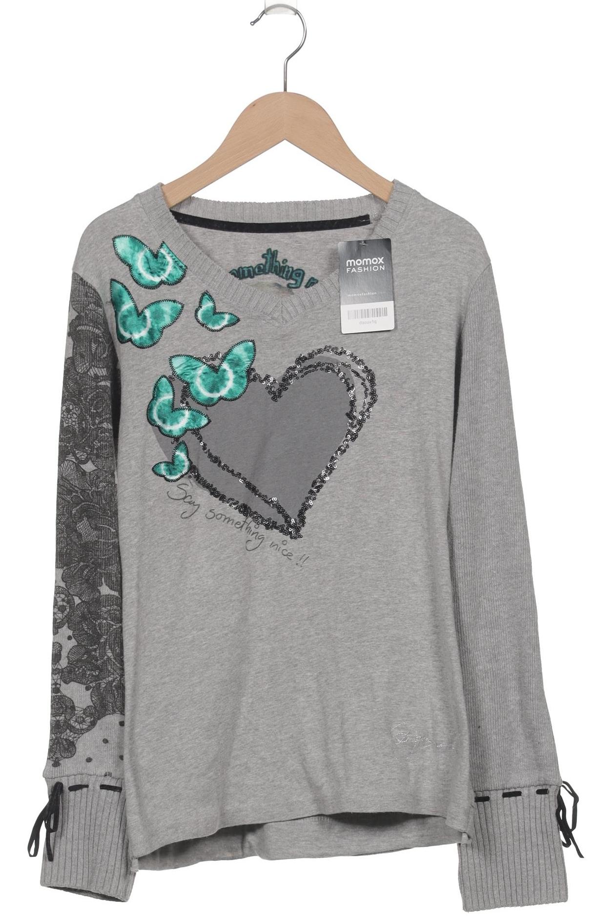 

Desigual Damen Pullover, grau, Gr. 36