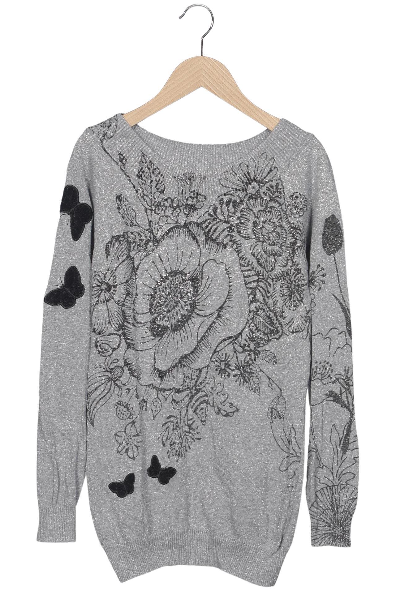 

Desigual Damen Pullover, grau, Gr. 36