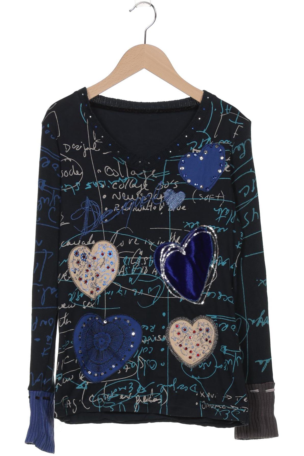

Desigual Damen Pullover, marineblau, Gr. 36