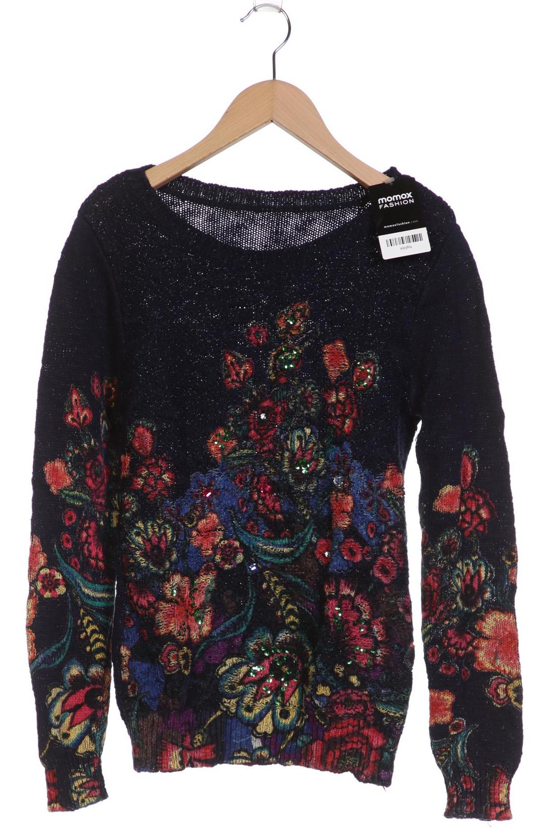 

Desigual Damen Pullover, marineblau, Gr. 38