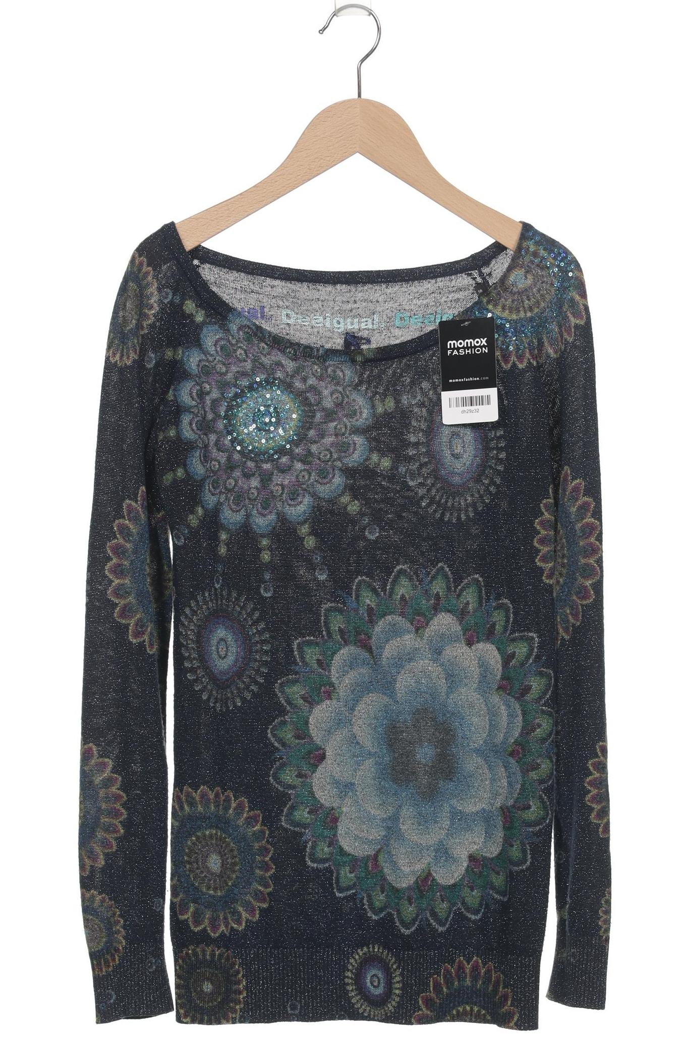 

Desigual Damen Pullover, marineblau, Gr. 36