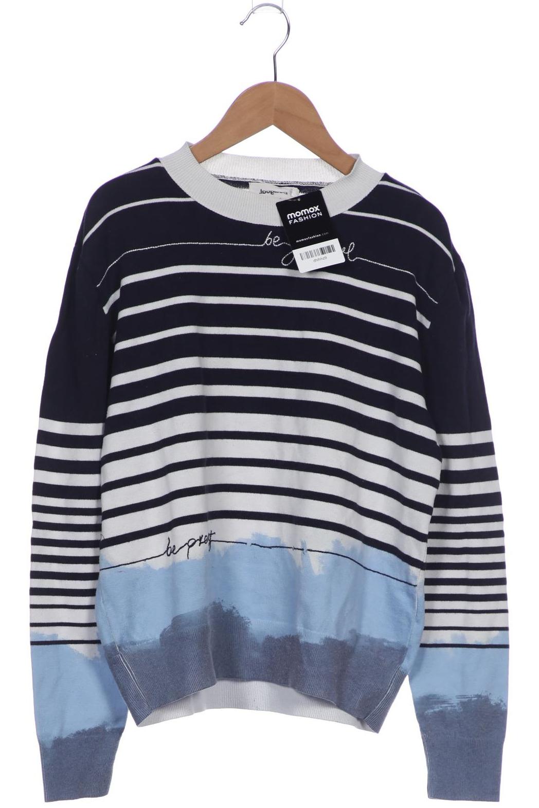 

Desigual Damen Pullover, marineblau, Gr. 38
