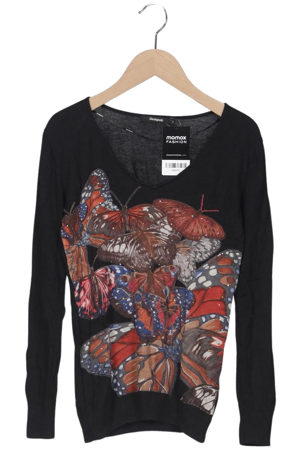 

Desigual Damen Pullover, schwarz, Gr. 36
