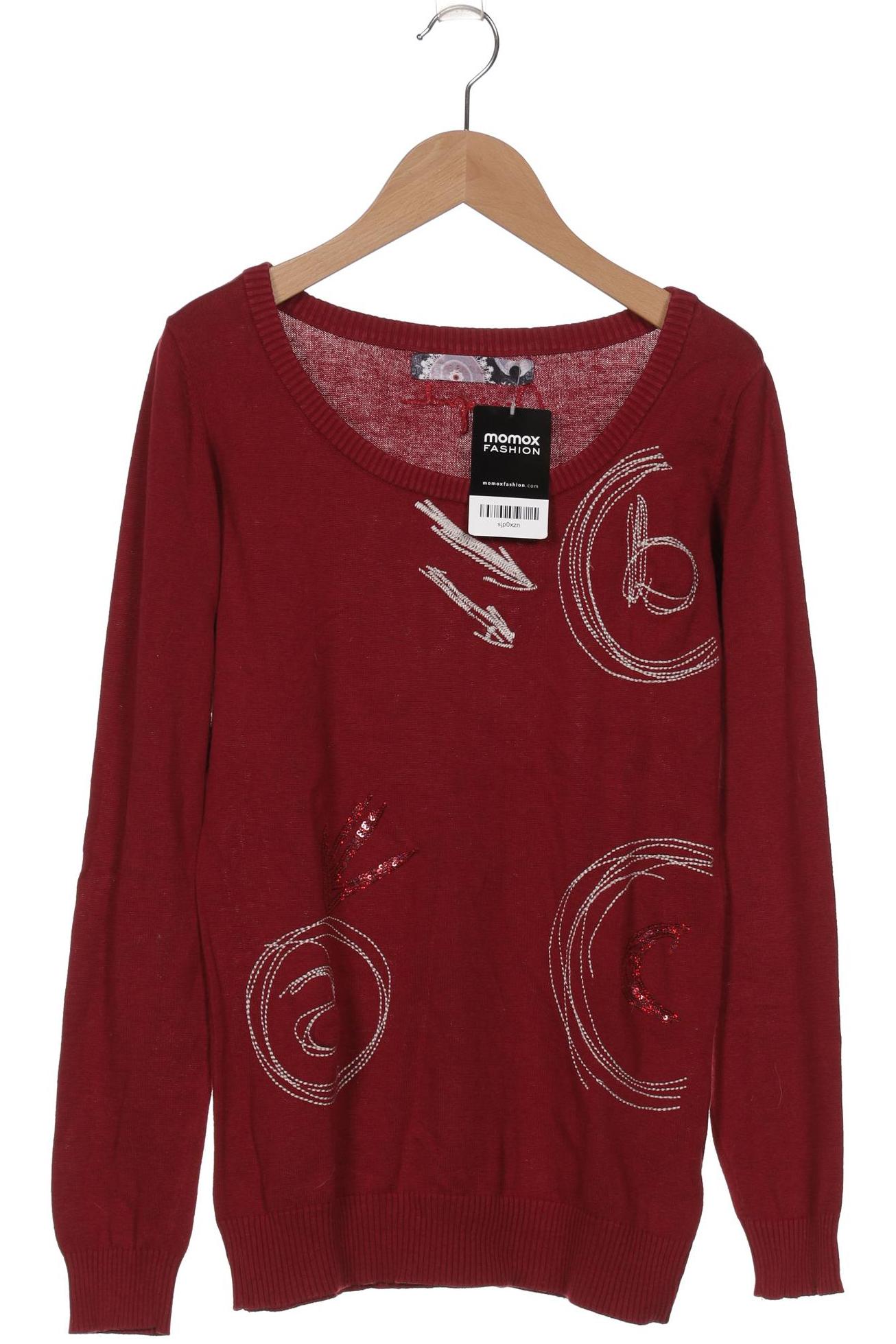 

Desigual Damen Pullover, rot, Gr. 38