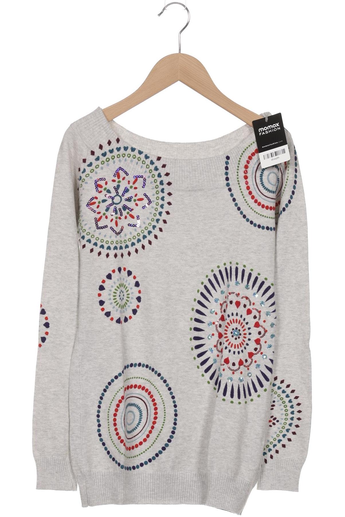 

Desigual Damen Pullover, grau, Gr. 38