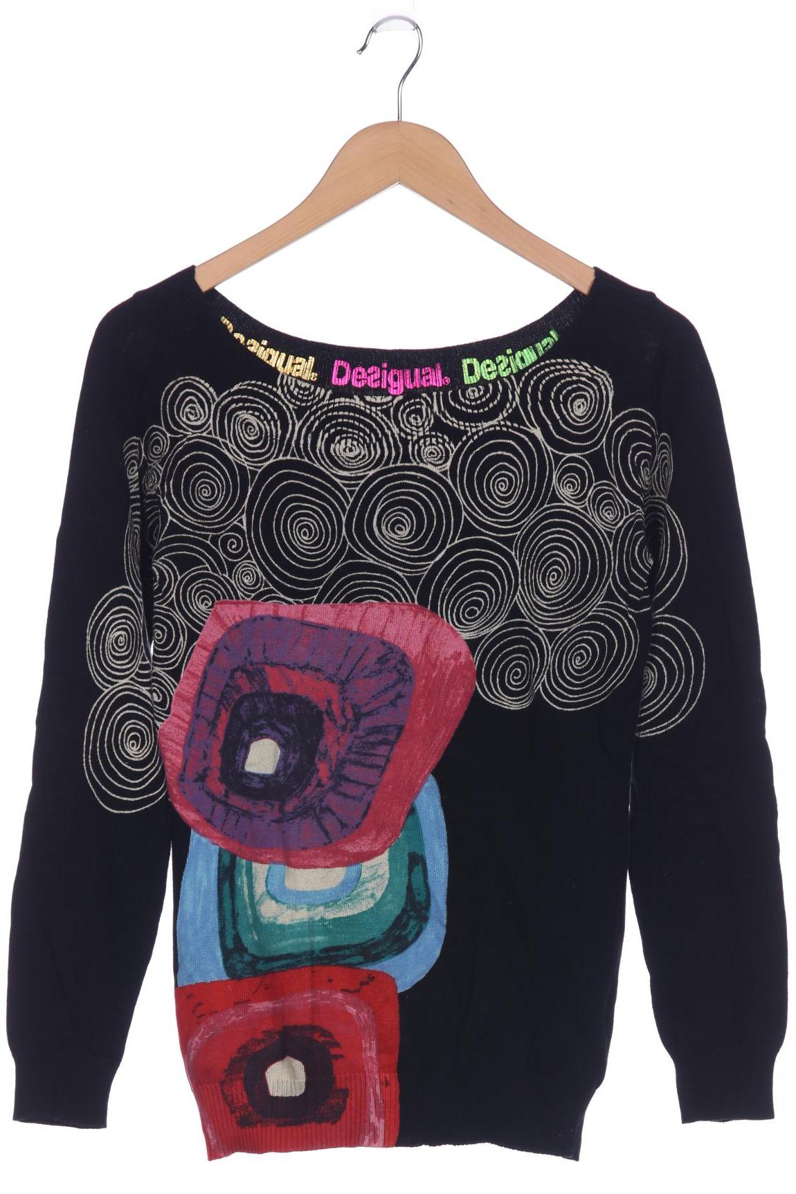 

Desigual Damen Pullover, schwarz, Gr. 38