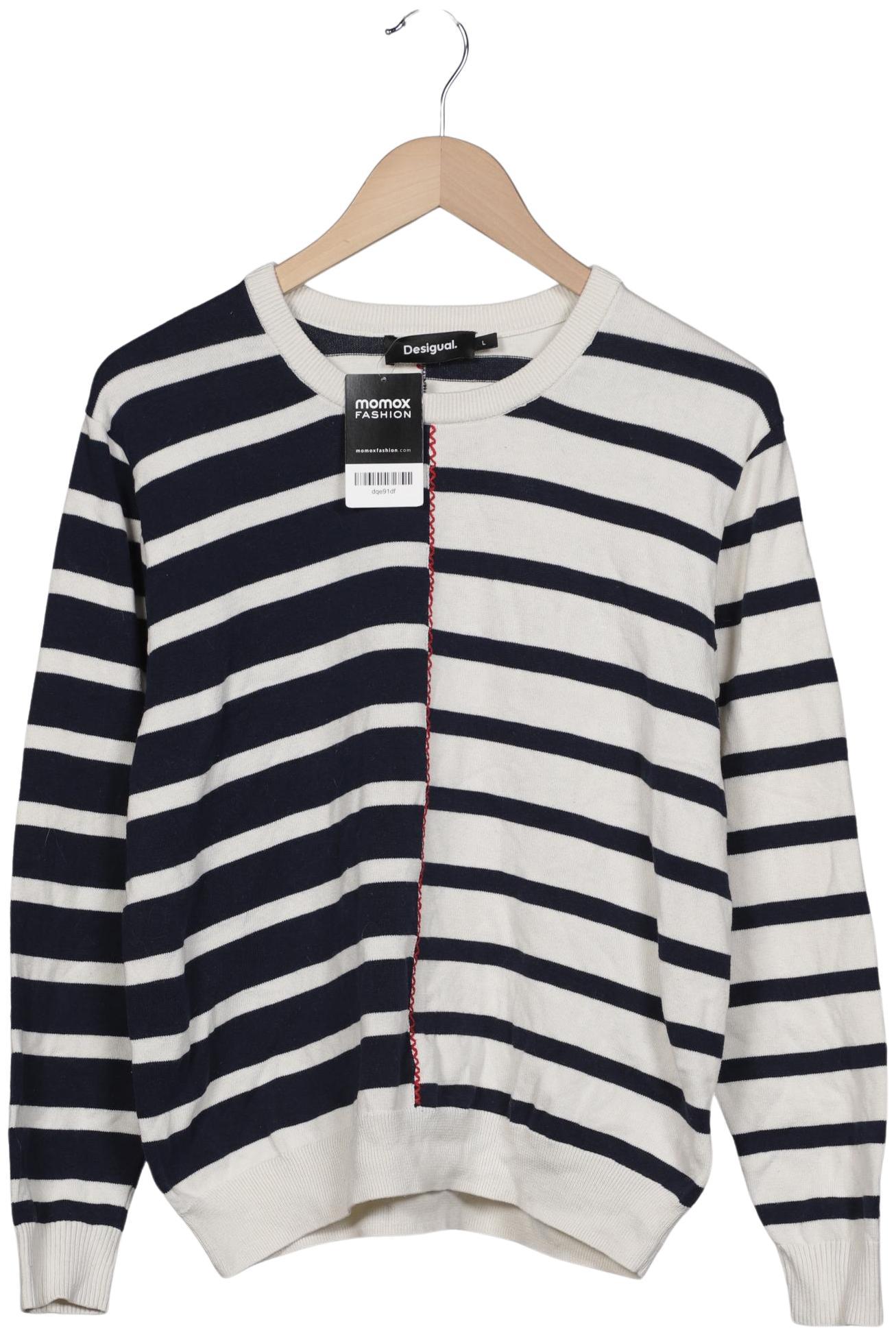 

Desigual Damen Pullover, marineblau, Gr. 42