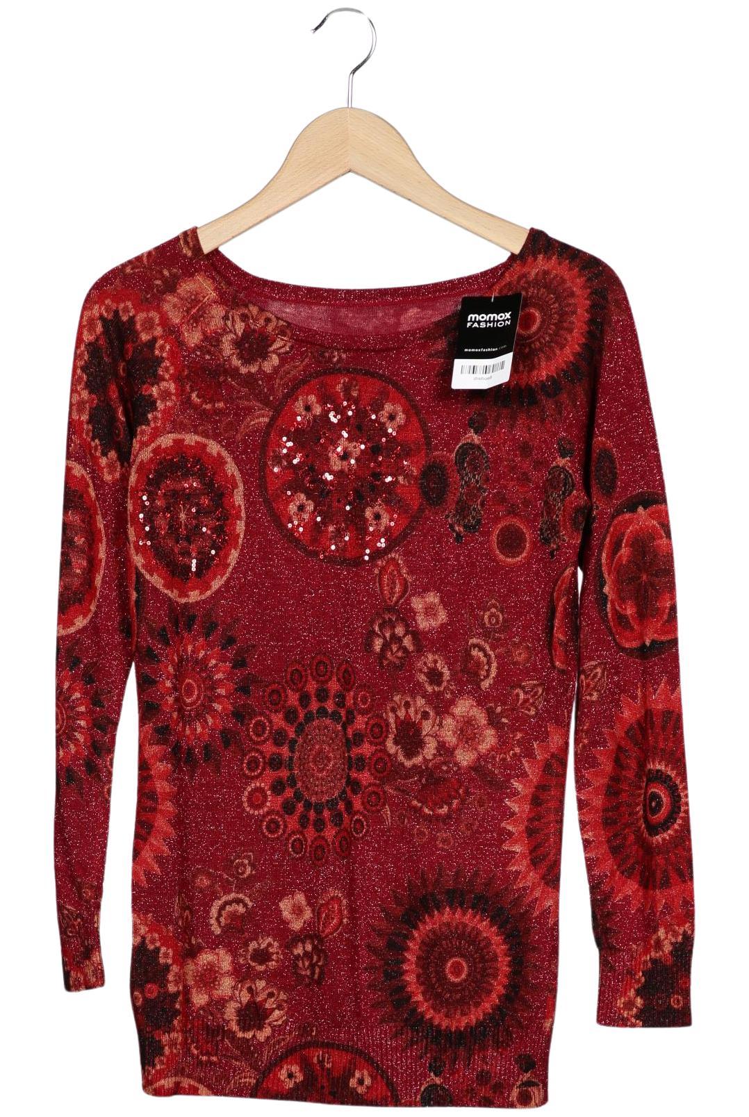 

Desigual Damen Pullover, rot, Gr. 38
