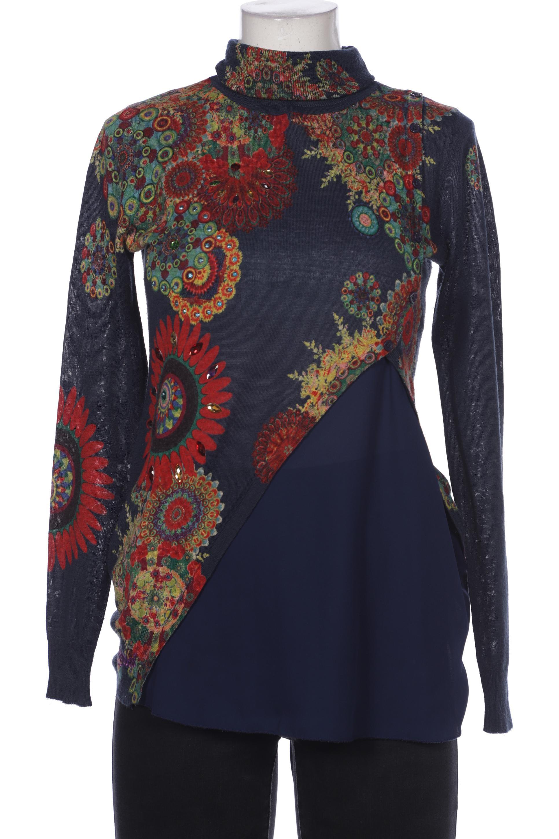 

Desigual Damen Pullover, marineblau, Gr. 42