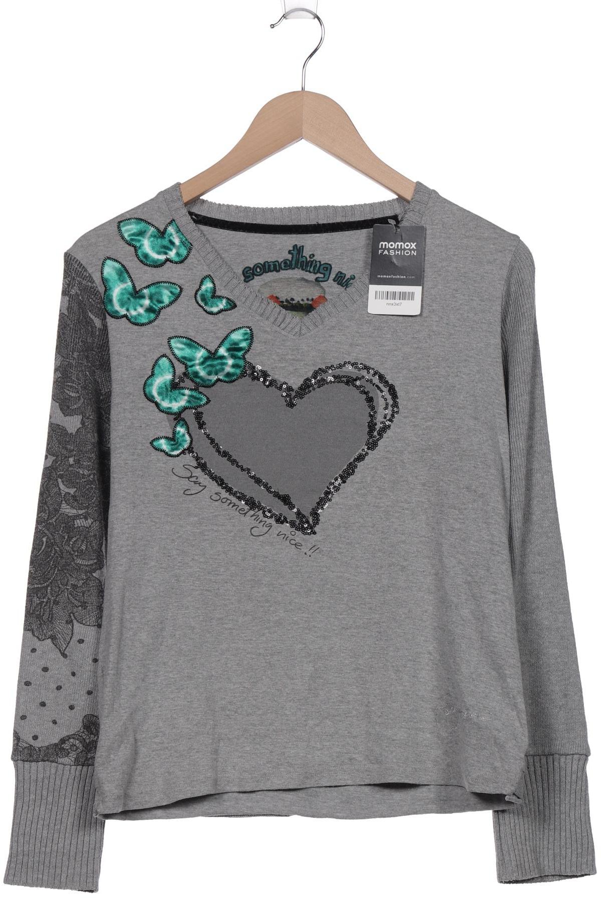 

Desigual Damen Pullover, grau, Gr. 42