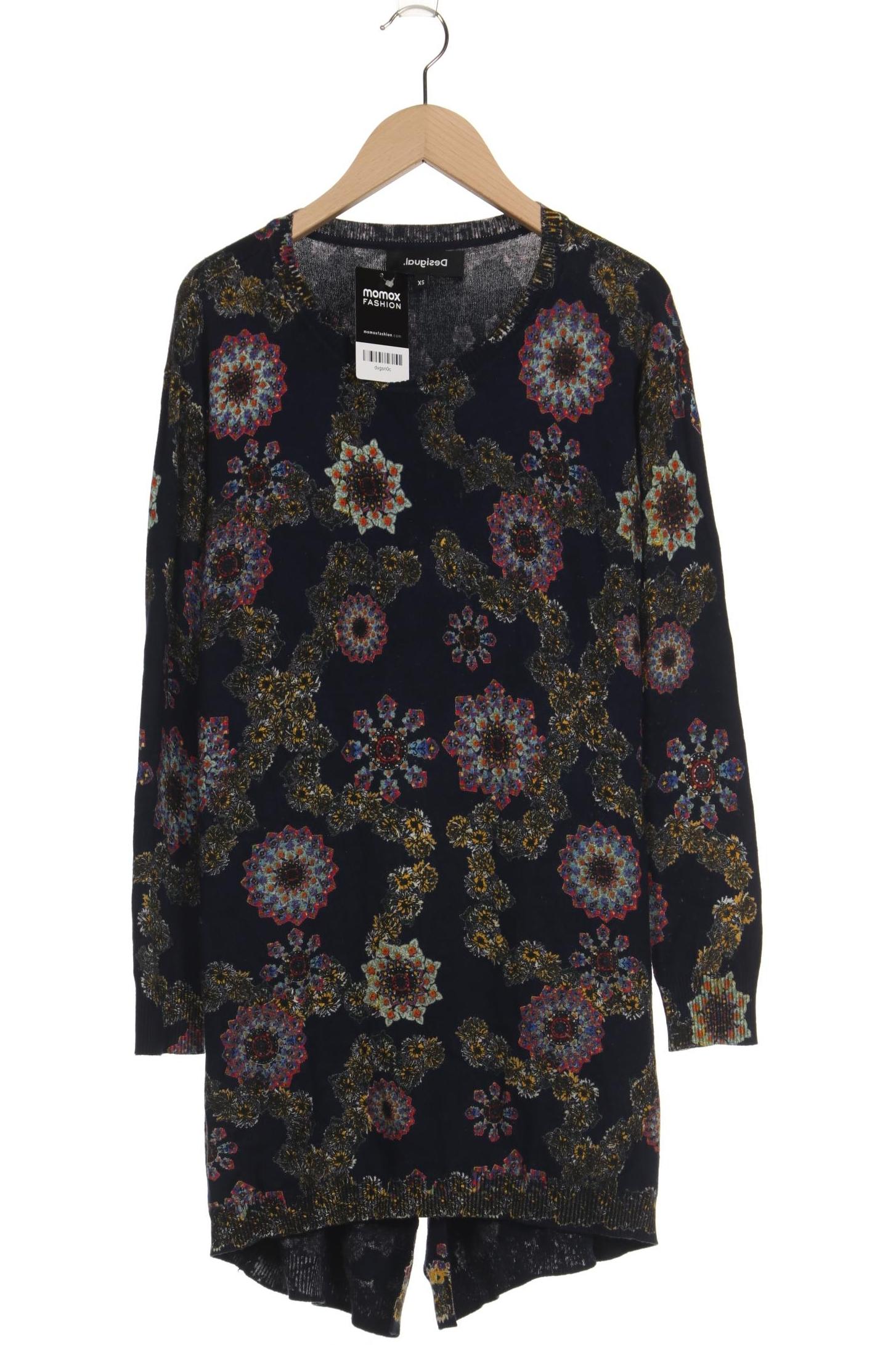 

Desigual Damen Pullover, marineblau, Gr. 34