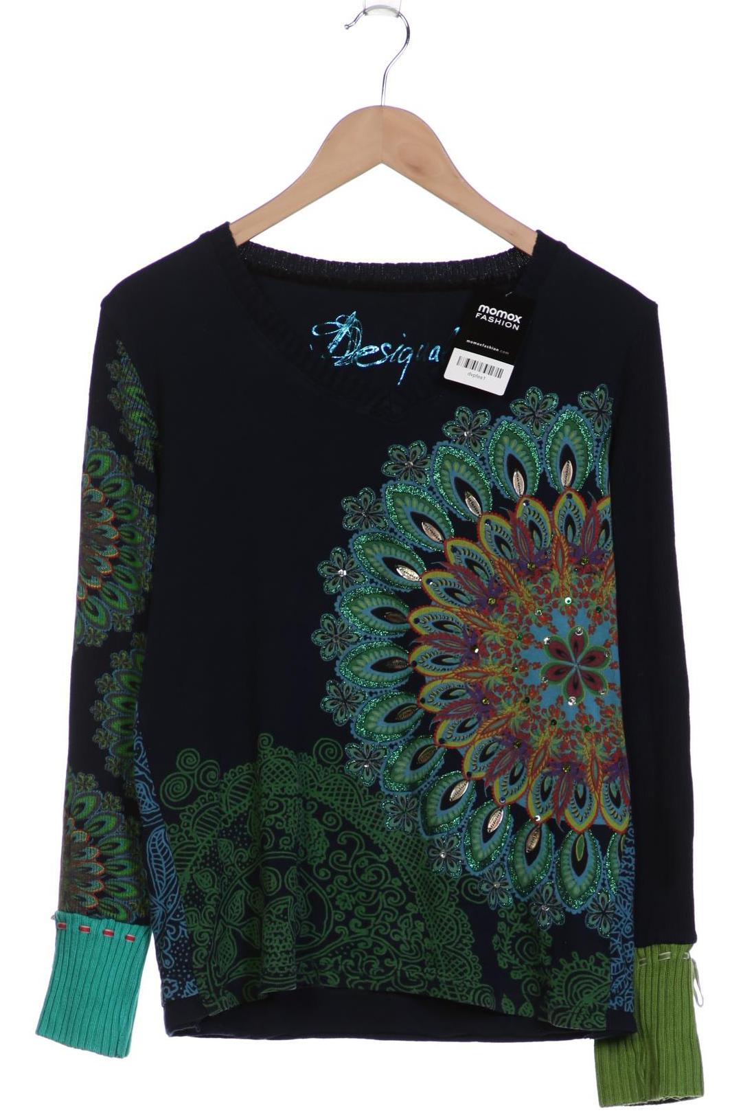 

Desigual Damen Pullover, marineblau, Gr. 42