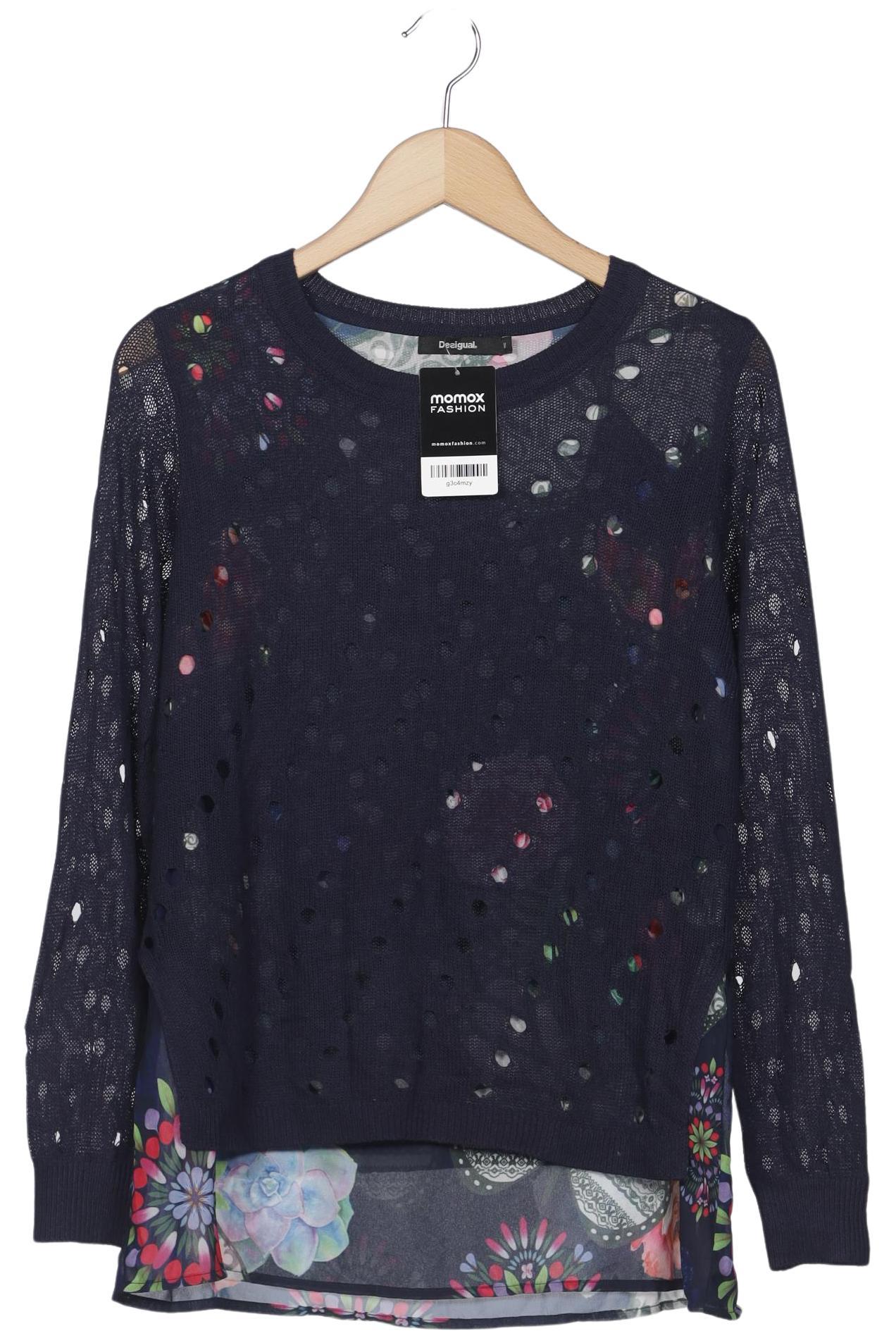 

Desigual Damen Pullover, marineblau, Gr. 38