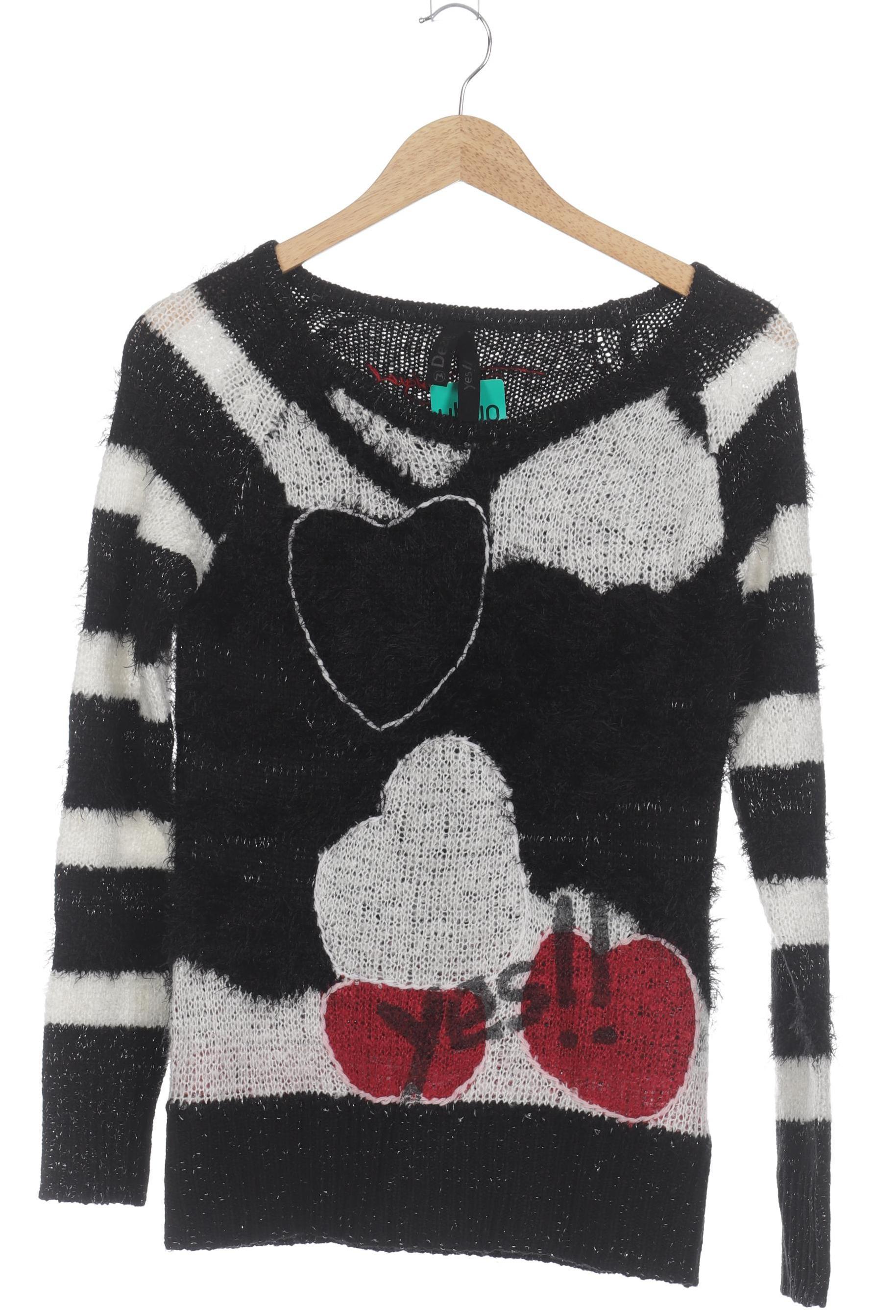 

Desigual Damen Pullover, schwarz, Gr.