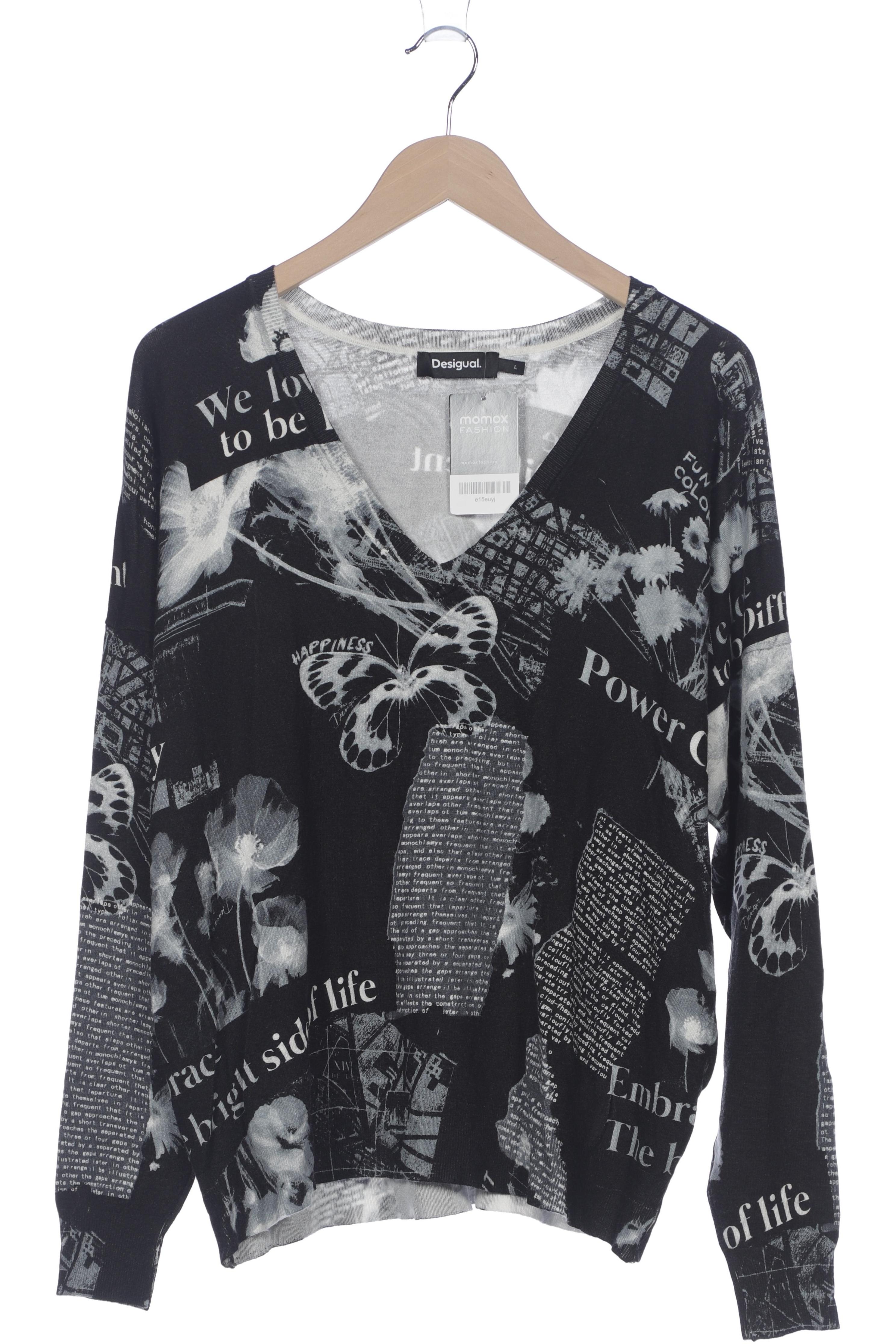 

Desigual Damen Pullover, schwarz, Gr. 42