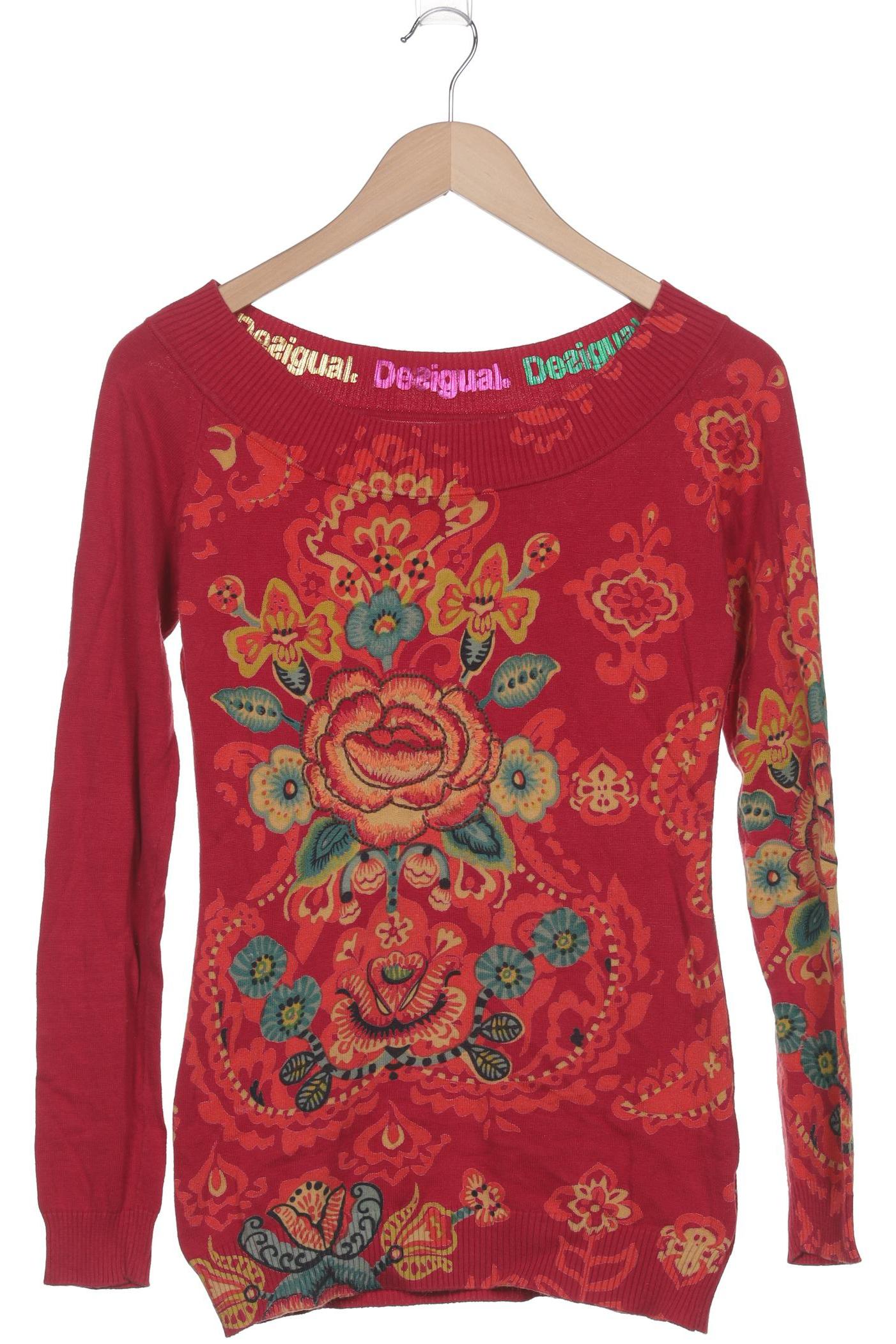 

Desigual Damen Pullover, pink, Gr. 38