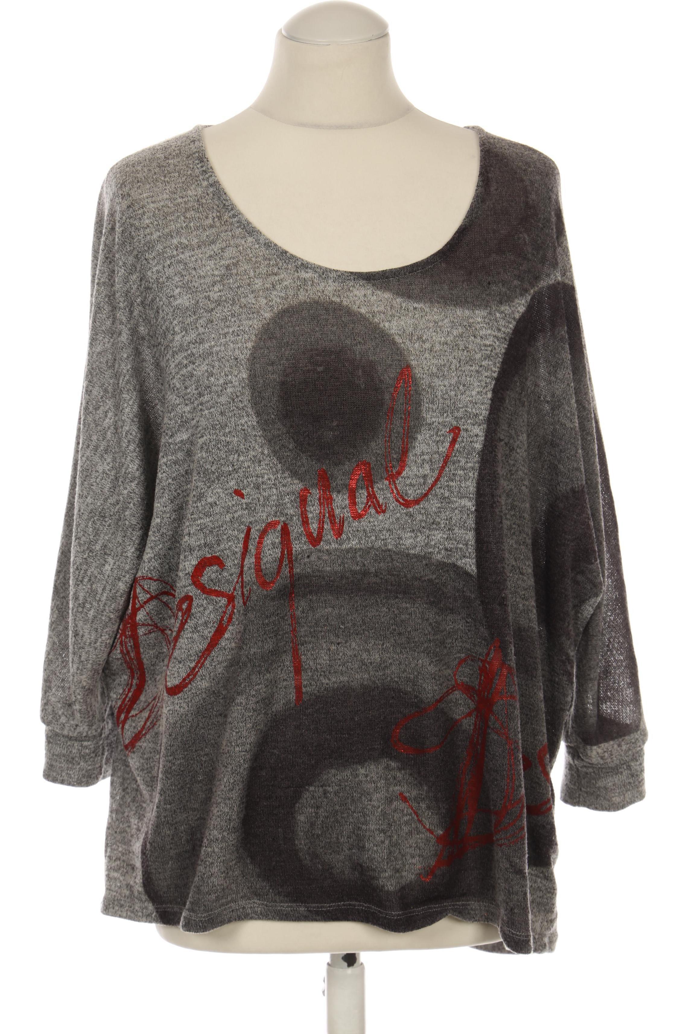 

Desigual Damen Pullover, grau, Gr.