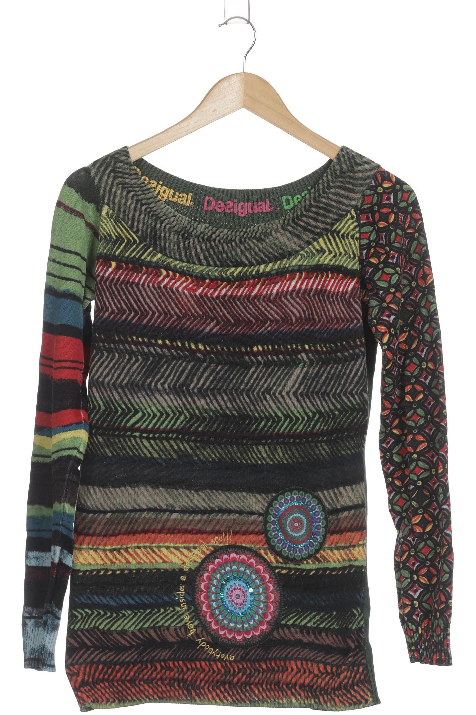 

Desigual Damen Pullover, grün, Gr.