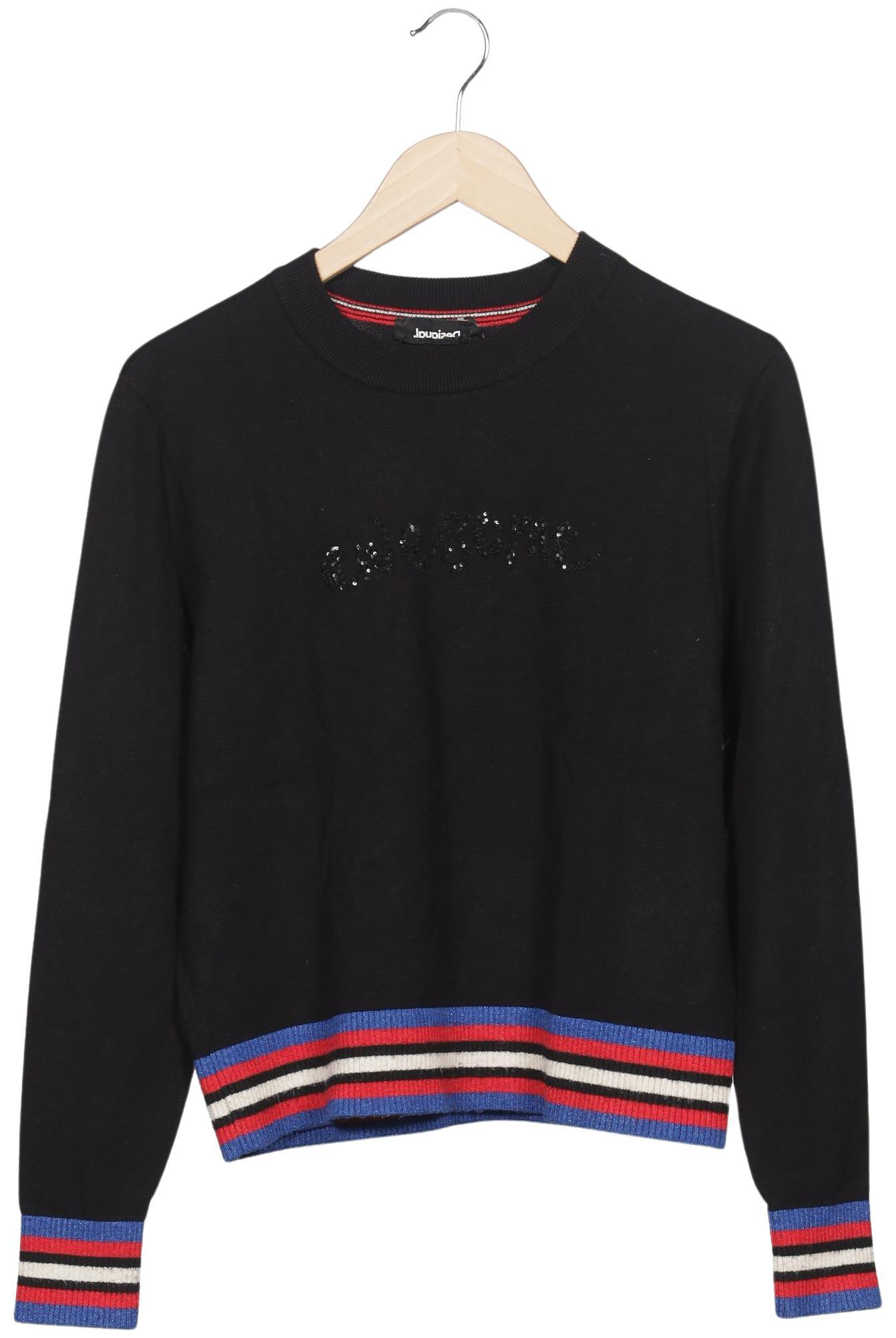 

Desigual Damen Pullover, schwarz, Gr. 42