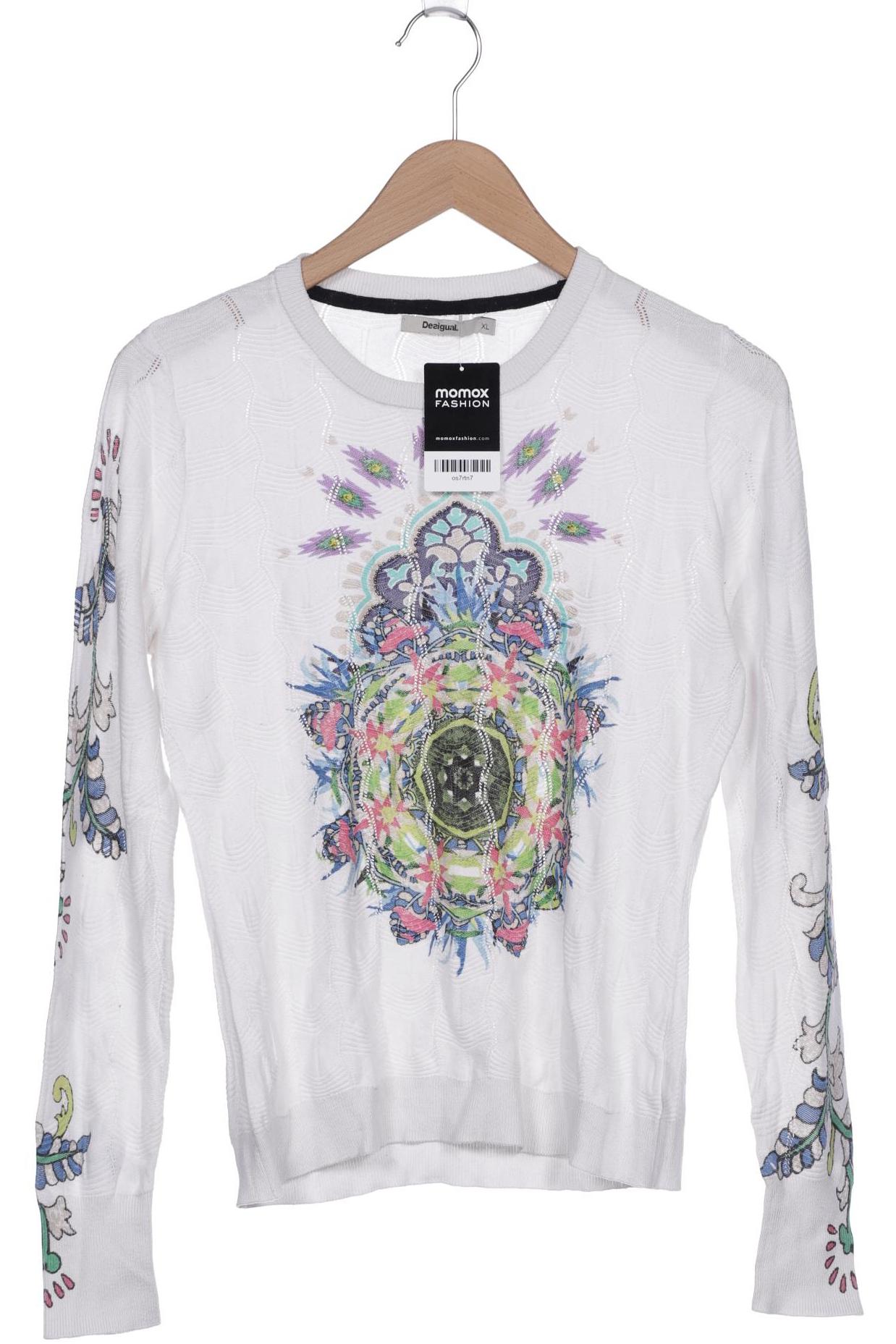 

Desigual Damen Pullover, weiß, Gr. 44