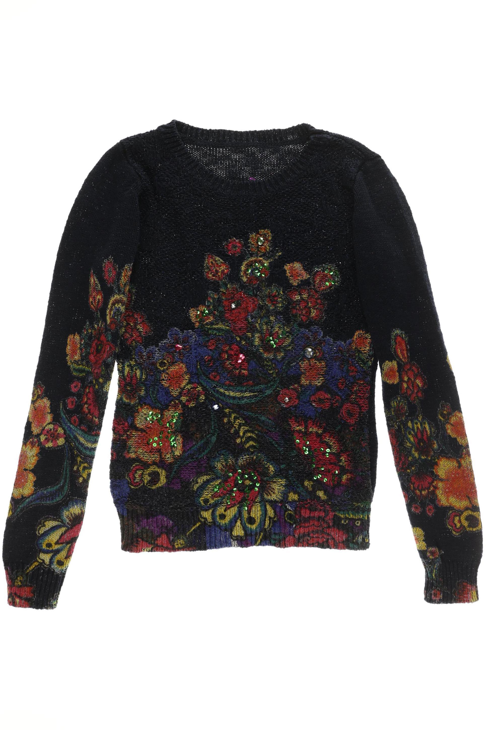 

Desigual Damen Pullover, blau, Gr.