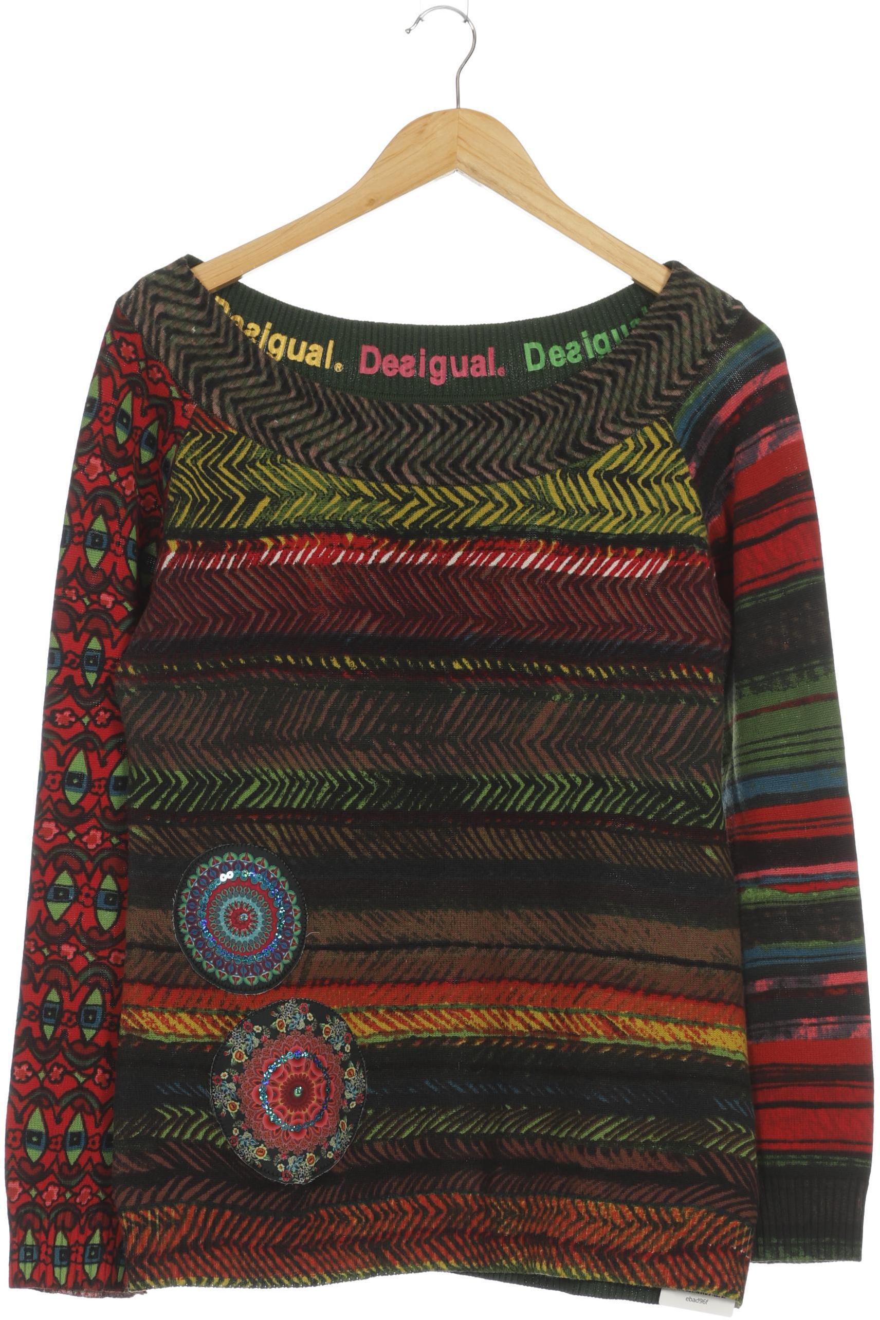 

Desigual Damen Pullover, grün, Gr.