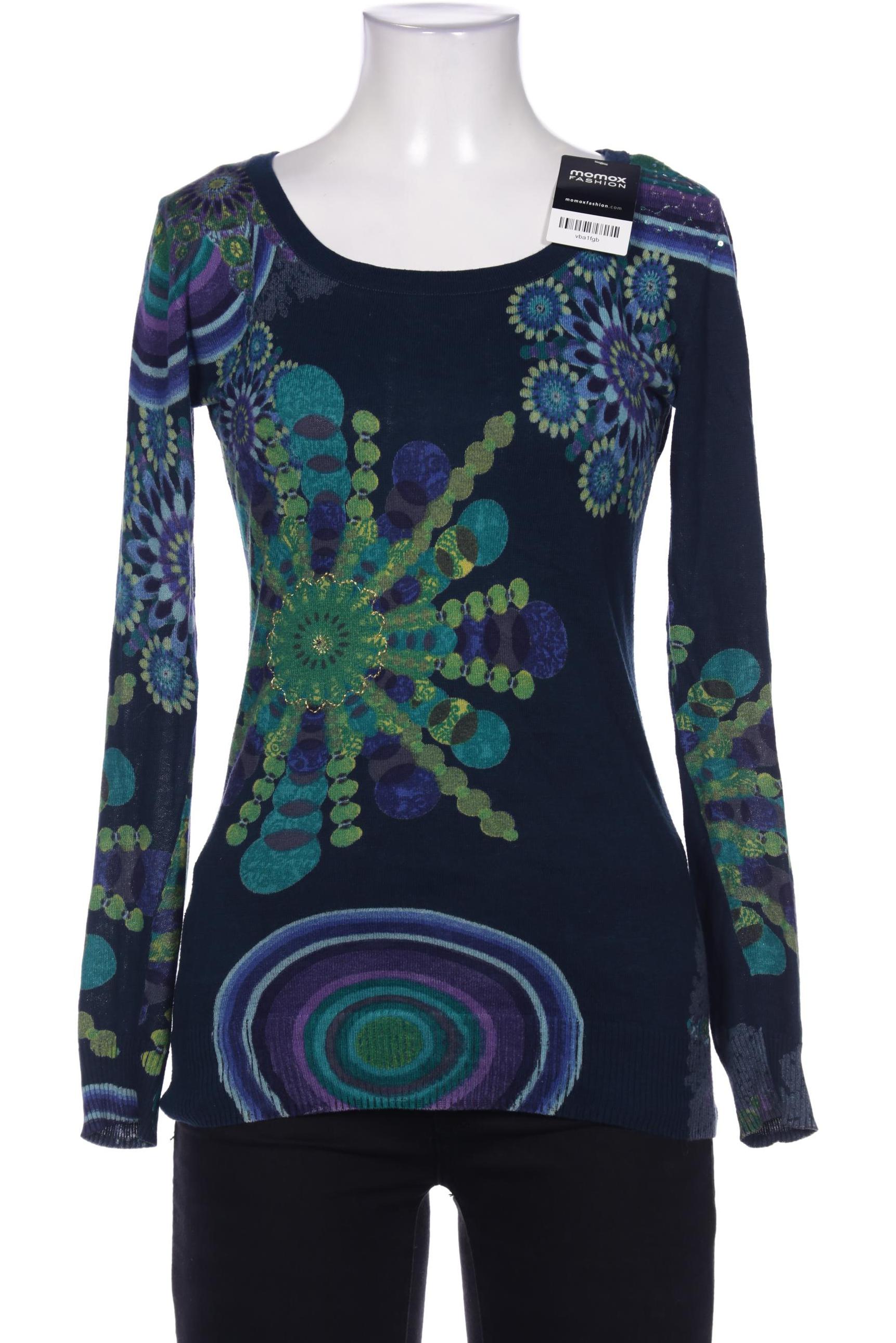 

Desigual Damen Pullover, marineblau, Gr. 36